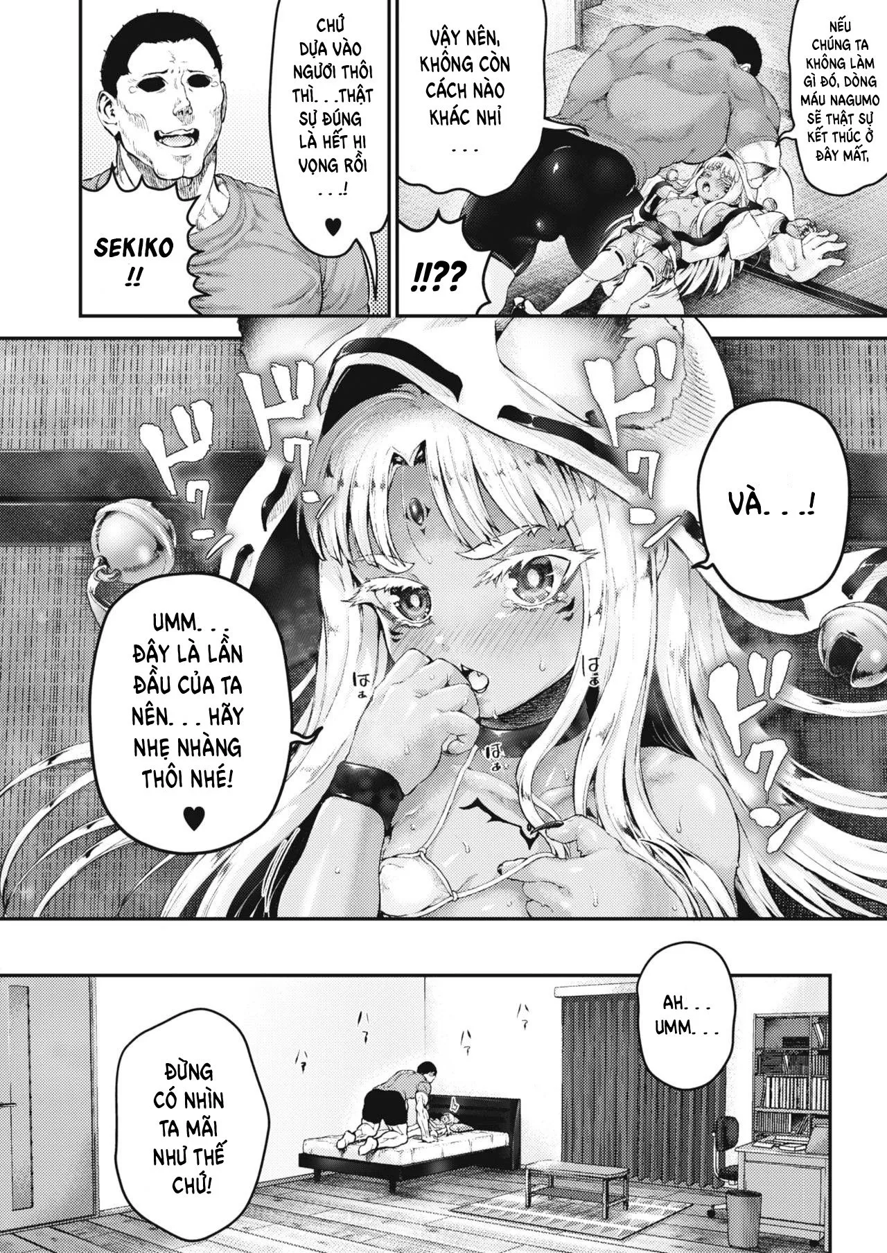 HentaiVN.net - Ảnh 10 - Nagumo-ke ni Yomeiri [The new Bride of Nagumo Family] - Oneshot