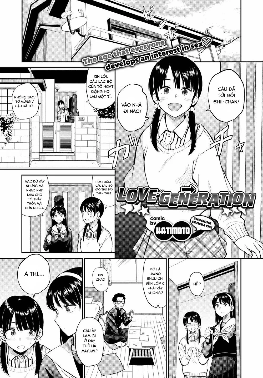 HentaiVN.net - Ảnh 3 - Love Generation - Oneshot