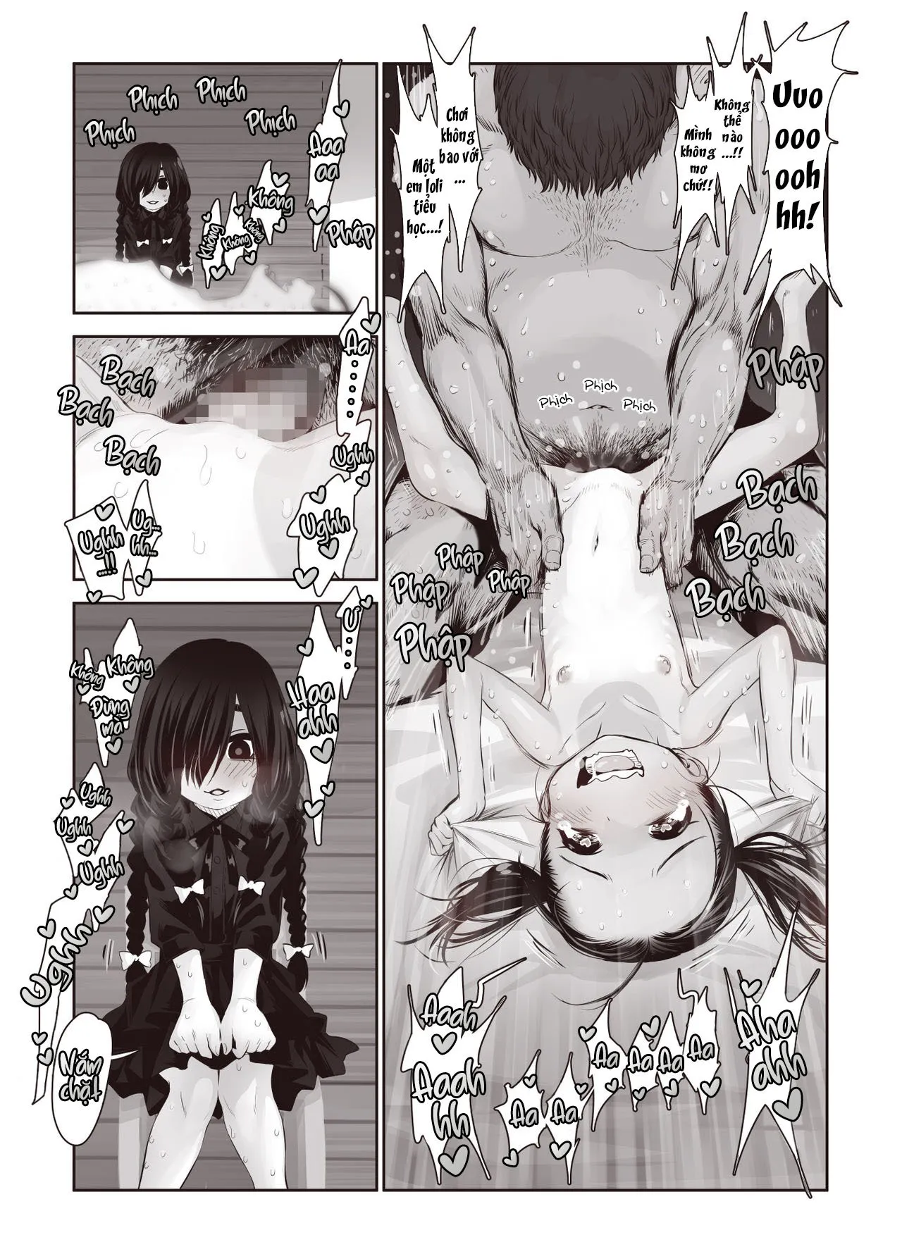HentaiVN.net - Ảnh 11 - Bao nhiêu lâu nữa thì cơ thể của hai bé Loli được phủ đầy bởi tinh dịch [Futari no Karada no Nan-Pasento Ka Wa Zamen de Dekite Iru] - Trả lời