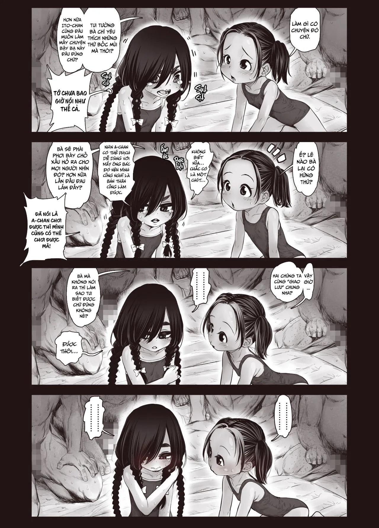 HentaiVN.net - Ảnh 25 - Bao nhiêu lâu nữa thì cơ thể của hai bé Loli được phủ đầy bởi tinh dịch [Futari no Karada no Nan-Pasento Ka Wa Zamen de Dekite Iru] - Trả lời