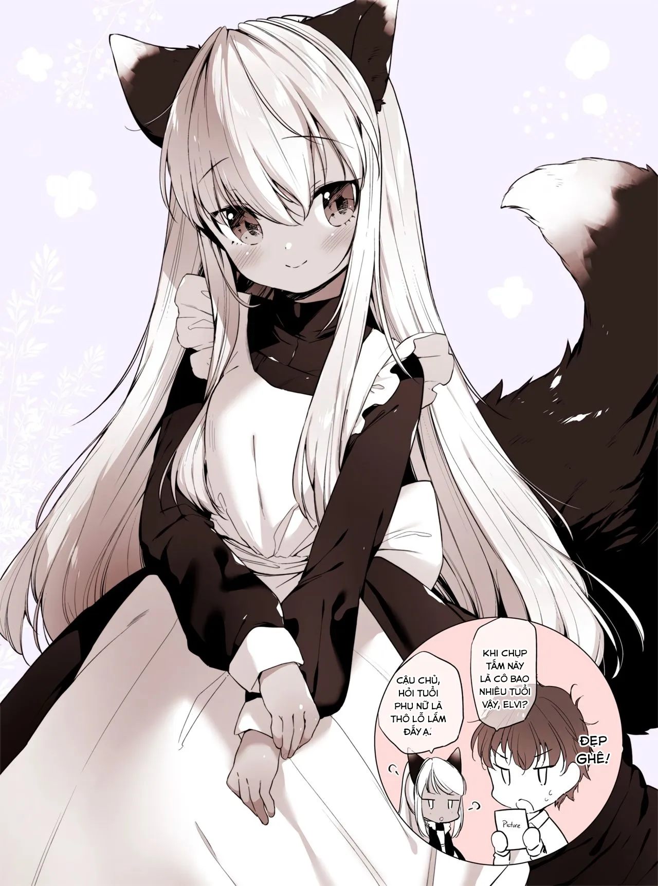 HentaiVN.net - Ảnh 25 - Kahogo Maid no Kokoro Ko Shirazu [An Overprotective Maid's Unknown Affection] - Oneshot