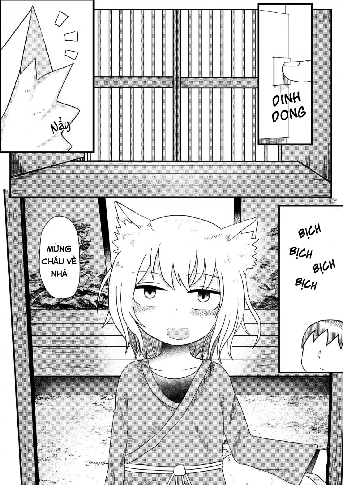 HentaiVN.net - Ảnh 4 - Mẹ Loli Của Tôi Mềm Lòng Trước Lời Tán Tỉnh Của Tôi [Loli Baba Okaa-san wa Oshi ni Yowai; My Loli Baba Mama is Weak to My Advances; ロリババお義母さんは押しに弱い] - Chap 1 - Kì nghỉ hè