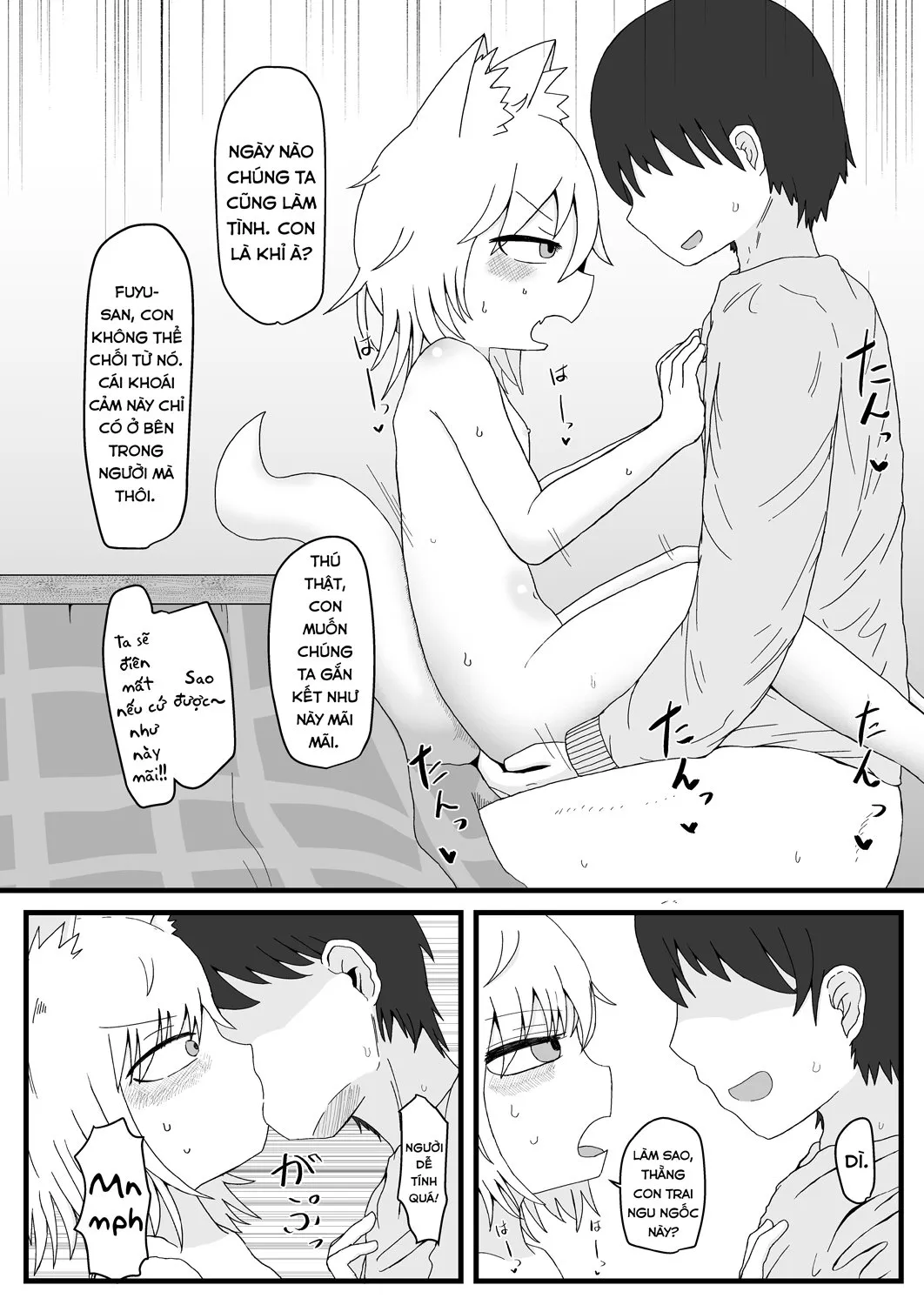 HentaiVN.net - Ảnh 13 - Mẹ Loli Của Tôi Mềm Lòng Trước Lời Tán Tỉnh Của Tôi [Loli Baba Okaa-san wa Oshi ni Yowai; My Loli Baba Mama is Weak to My Advances; ロリババお義母さんは押しに弱い] - Chap 2 - Kì nghỉ đông