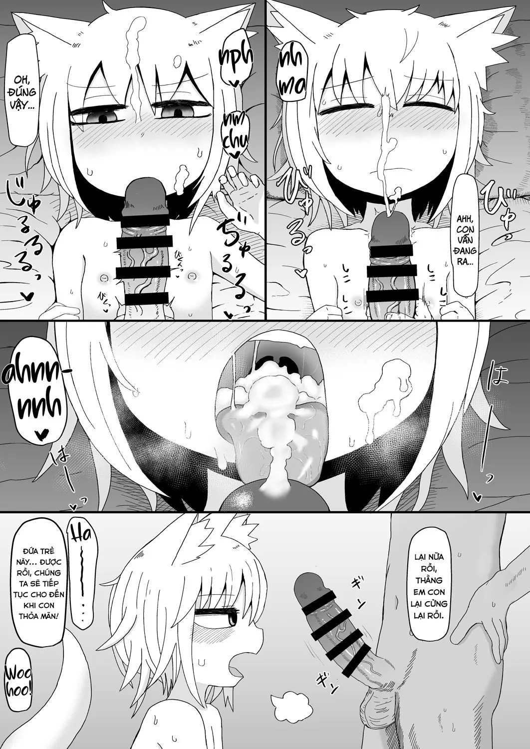 HentaiVN.net - Ảnh 26 - Mẹ Loli Của Tôi Mềm Lòng Trước Lời Tán Tỉnh Của Tôi [Loli Baba Okaa-san wa Oshi ni Yowai; My Loli Baba Mama is Weak to My Advances; ロリババお義母さんは押しに弱い] - Chap 2 - Kì nghỉ đông