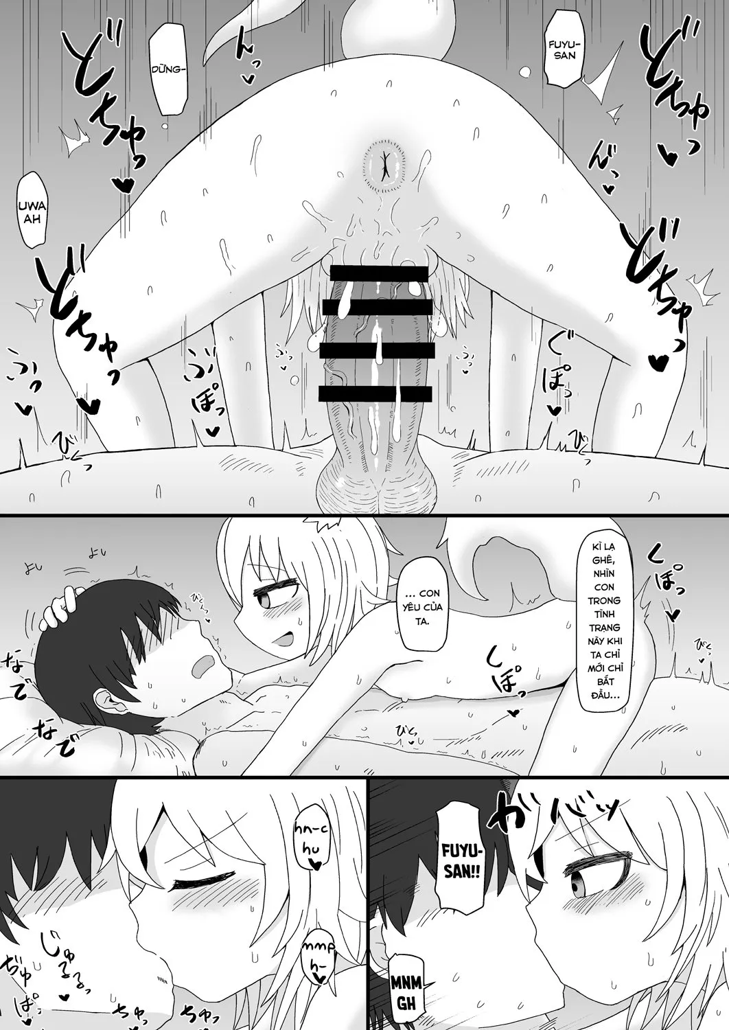 HentaiVN.net - Ảnh 30 - Mẹ Loli Của Tôi Mềm Lòng Trước Lời Tán Tỉnh Của Tôi [Loli Baba Okaa-san wa Oshi ni Yowai; My Loli Baba Mama is Weak to My Advances; ロリババお義母さんは押しに弱い] - Chap 2 - Kì nghỉ đông