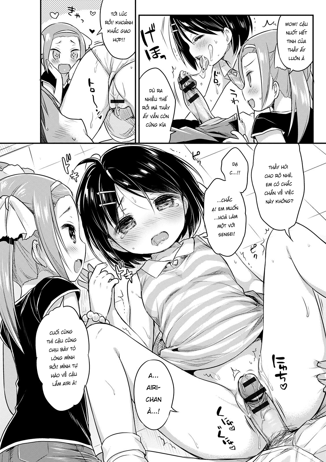 HentaiVN.net - Ảnh 12 - Sensei yêu dấu của chúng em [Daisuki Sensation; A Beloved Sensei-tion] - Oneshot