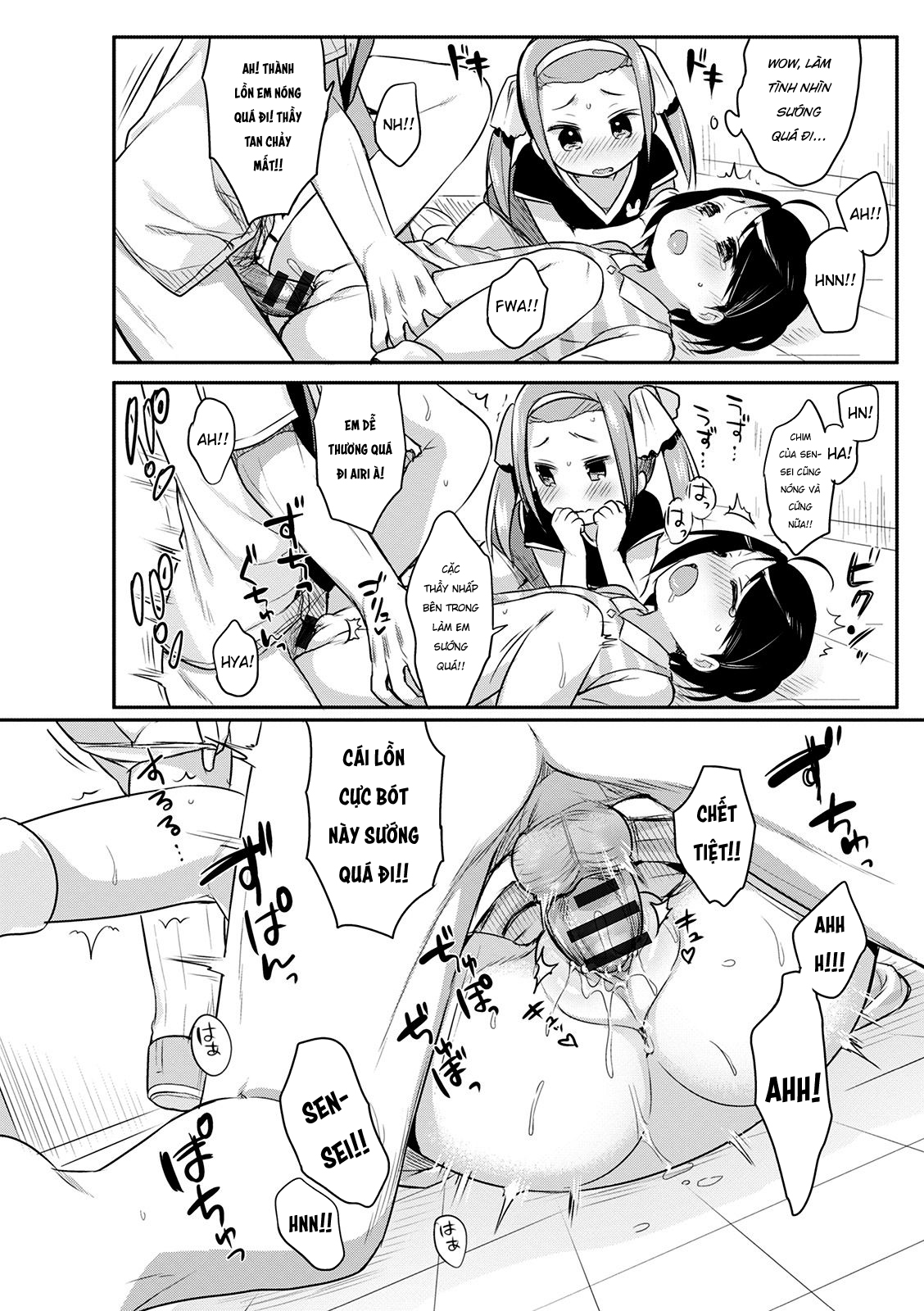 HentaiVN.net - Ảnh 14 - Sensei yêu dấu của chúng em [Daisuki Sensation; A Beloved Sensei-tion] - Oneshot