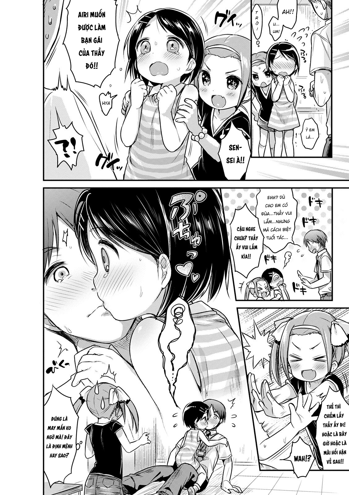 HentaiVN.net - Ảnh 6 - Sensei yêu dấu của chúng em [Daisuki Sensation; A Beloved Sensei-tion] - Oneshot