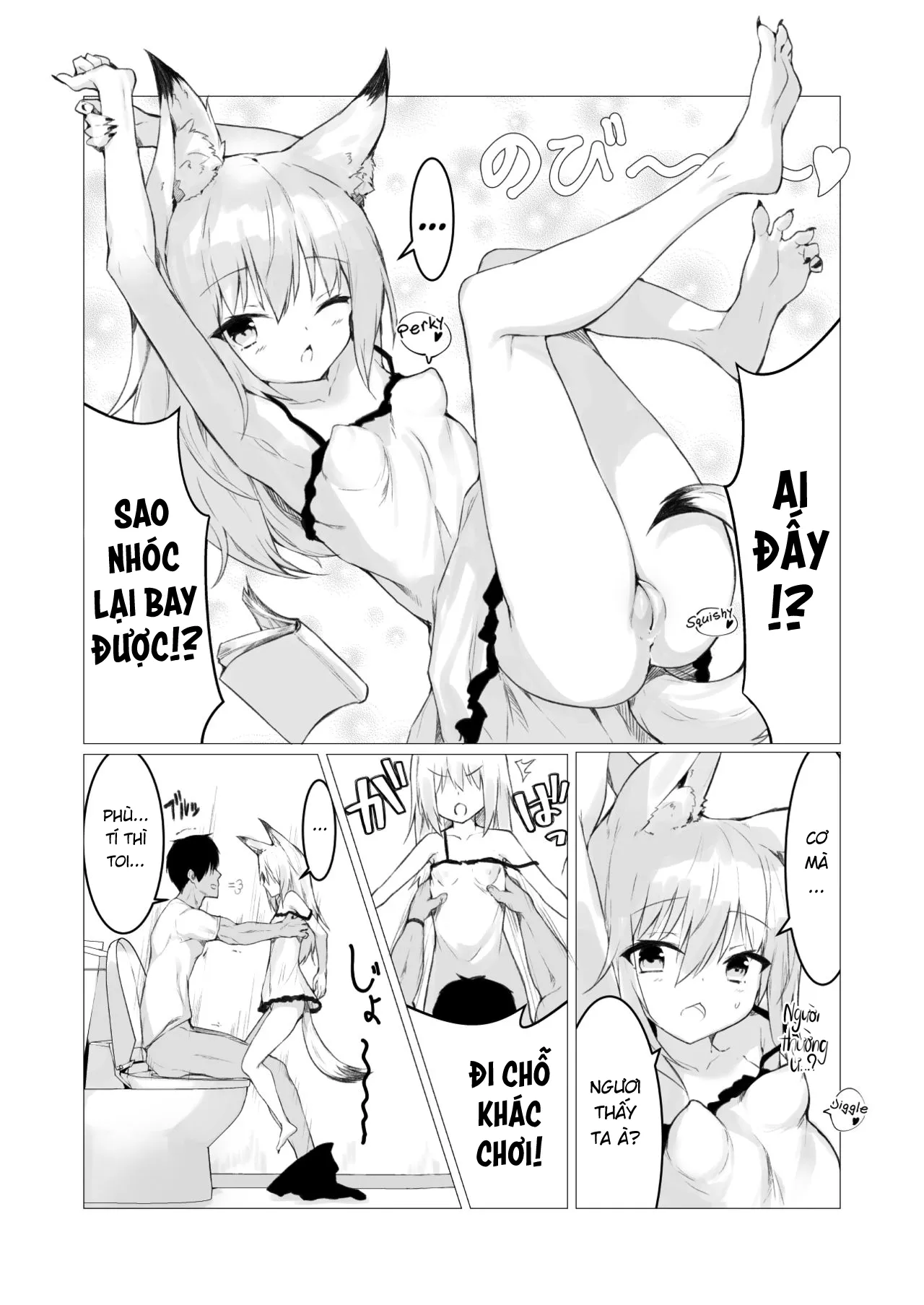 HentaiVN.net - Ảnh 6 - Nhà Tôi Có Ma! [If She’s an Invisible Youkai, I Can Fuck Her All I Want, Right!?] - Chương 1