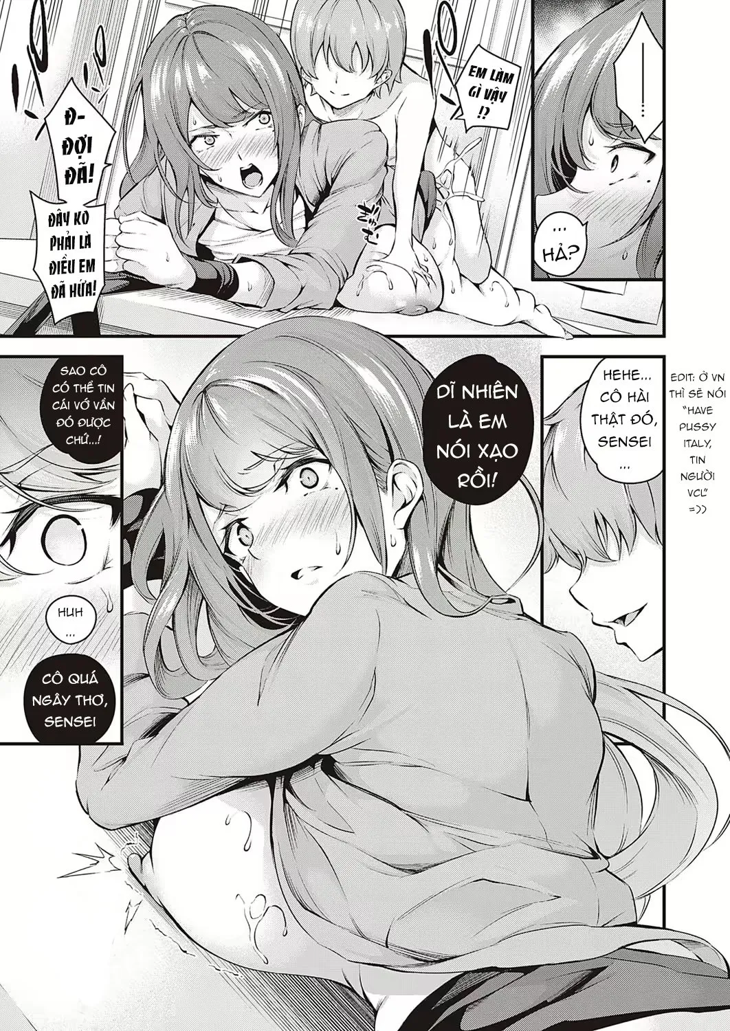 HentaiVN.net - Ảnh 21 - (Nasipasuta) Darashinaku Ochiru Sensei Wa Suki Desuka!? [だらしなく堕ちる 先生は好きですか?, Do You Like Sloppy Degenerate Teachers?] - Oneshot