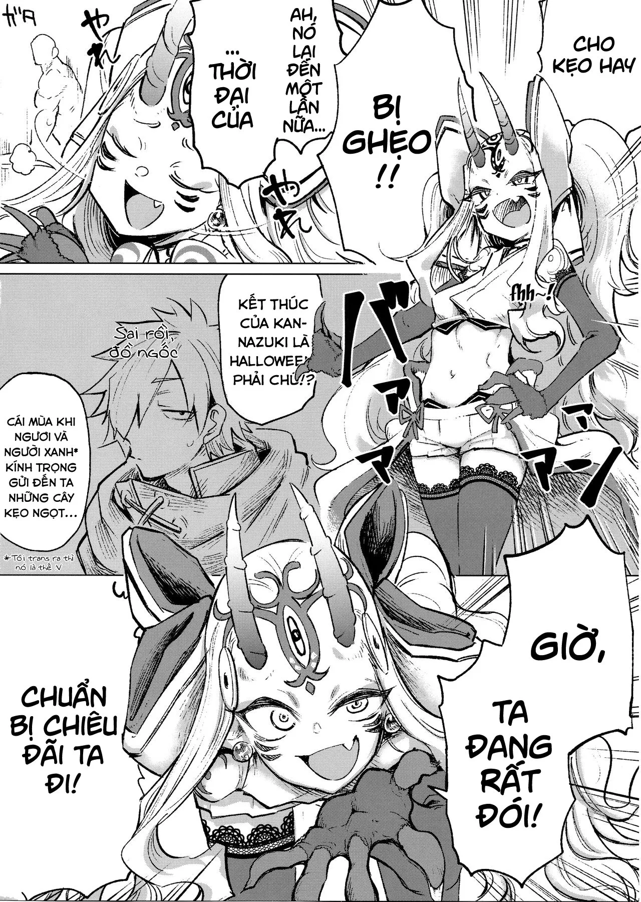 HentaiVN.net - Ảnh 16 - Dùng quyền lực của Master để địt Ibaraki [Ibaraki Douji no Reiju de lovesbox; 茨木童子の令呪でラブズボックス; Using a Command Seal To Fuck Douji Ibaraki's Lovebox] - Oneshot