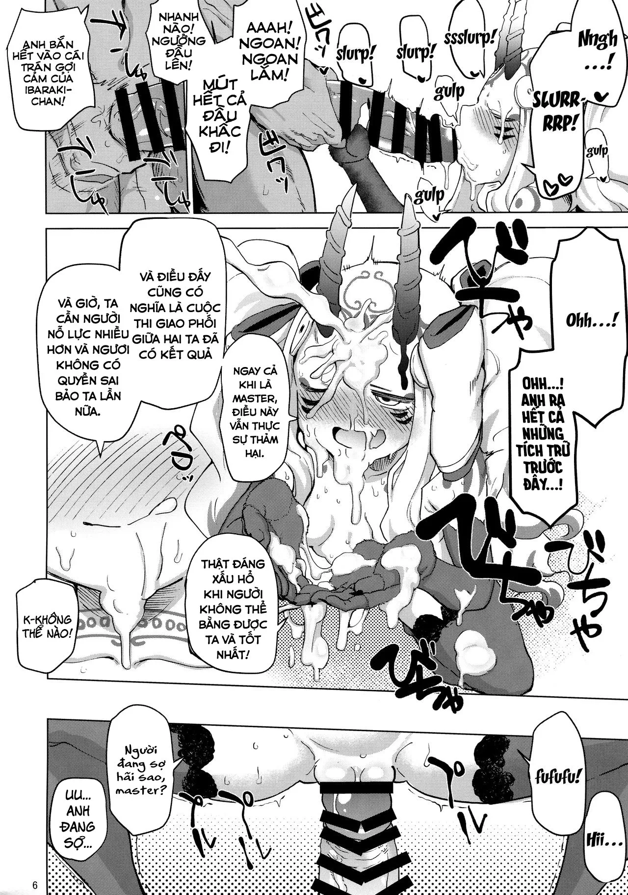 HentaiVN.net - Ảnh 6 - Dùng quyền lực của Master để địt Ibaraki [Ibaraki Douji no Reiju de lovesbox; 茨木童子の令呪でラブズボックス; Using a Command Seal To Fuck Douji Ibaraki's Lovebox] - Oneshot