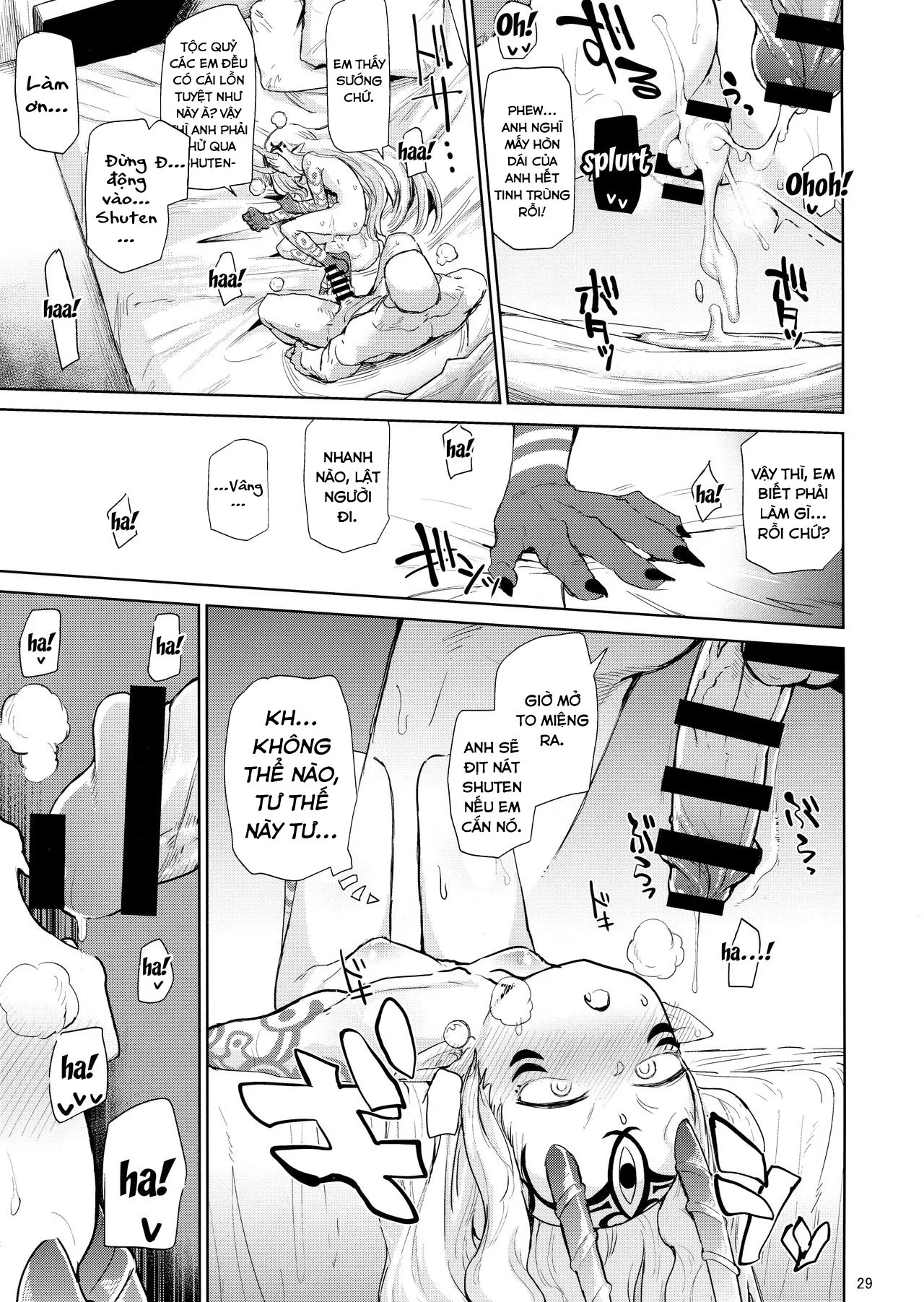 HentaiVN.net - Ảnh 5 - Dùng quyền lực của Master để địt Ibaraki [Ibaraki Douji no Reiju de lovesbox; 茨木童子の令呪でラブズボックス; Using a Command Seal To Fuck Douji Ibaraki's Lovebox] - Oneshot 1.2