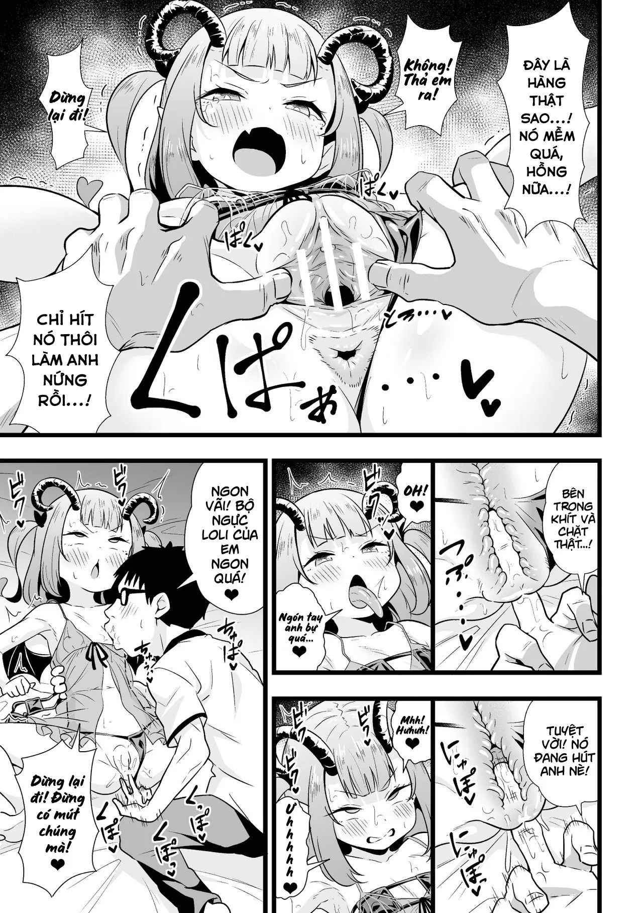 HentaiVN.net - Ảnh 11 - Trừng phạt bé Succubus dâm đãng [2D Comic Magazine Mesugaki Succubus Seisai Namaiki Aka-chan Heya o Wakarase-bou de Kousei Knock Vol. 2; Punishing a Bratty Young Succubus Vol. 2; 二次元コミックマガジン メスガキサキュバス制裁 ナマイキ赤ちゃん部屋をわからせ棒で更生ノック Vol.2] - Chap 1 - Memea