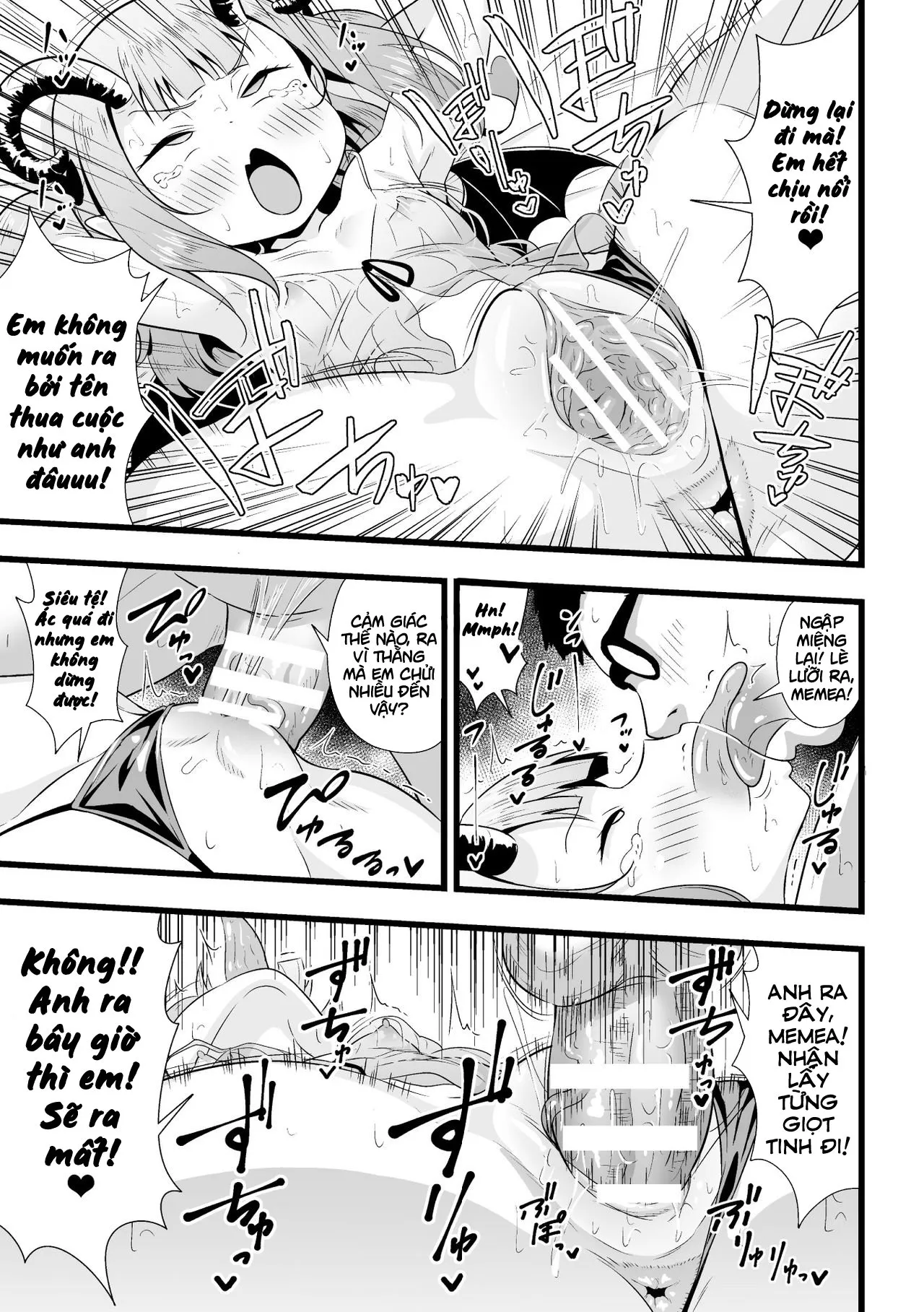 HentaiVN.net - Ảnh 19 - Trừng phạt bé Succubus dâm đãng [2D Comic Magazine Mesugaki Succubus Seisai Namaiki Aka-chan Heya o Wakarase-bou de Kousei Knock Vol. 2; Punishing a Bratty Young Succubus Vol. 2; 二次元コミックマガジン メスガキサキュバス制裁 ナマイキ赤ちゃん部屋をわからせ棒で更生ノック Vol.2] - Chap 1 - Memea