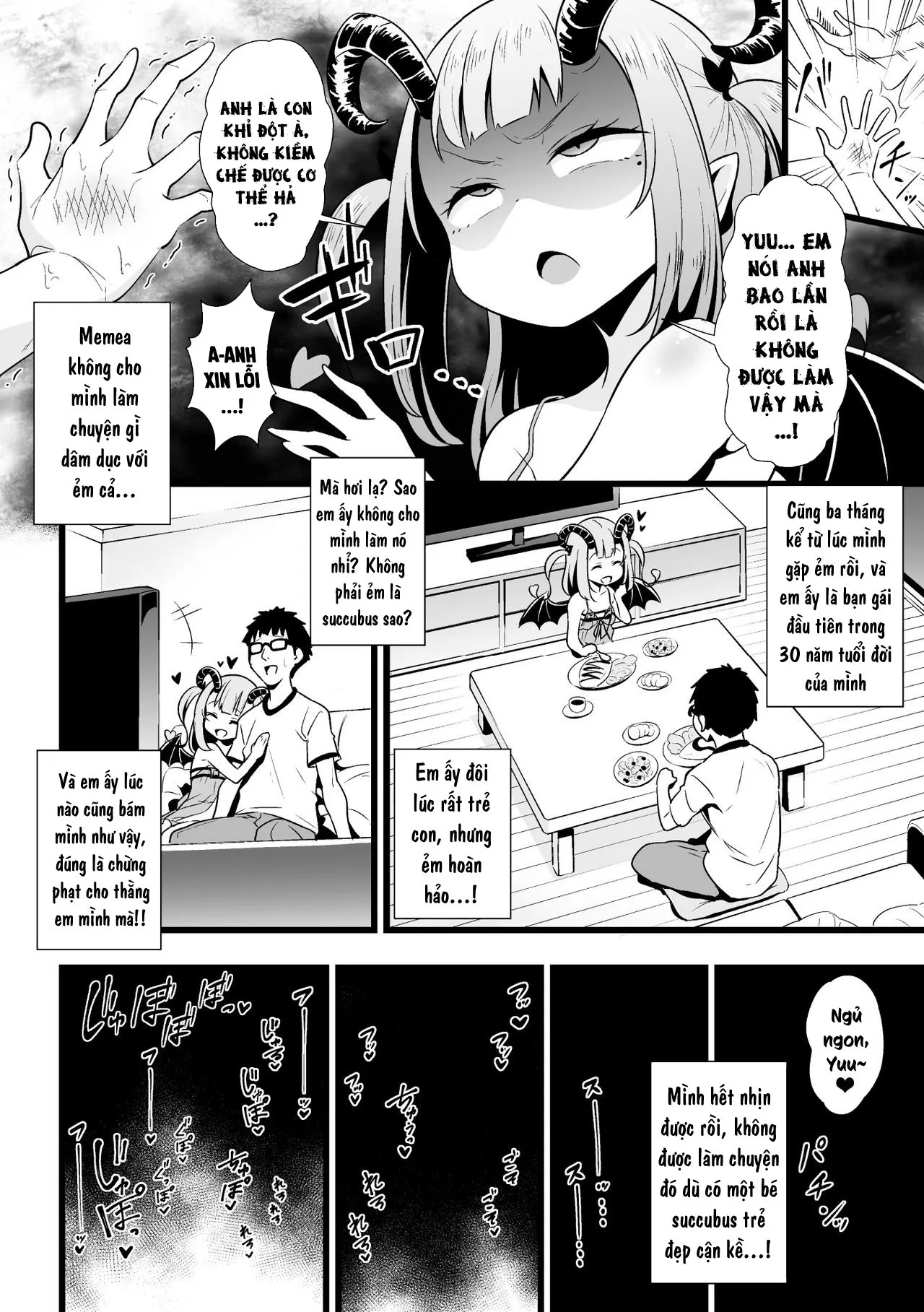 HentaiVN.net - Ảnh 4 - Trừng phạt bé Succubus dâm đãng [2D Comic Magazine Mesugaki Succubus Seisai Namaiki Aka-chan Heya o Wakarase-bou de Kousei Knock Vol. 2; Punishing a Bratty Young Succubus Vol. 2; 二次元コミックマガジン メスガキサキュバス制裁 ナマイキ赤ちゃん部屋をわからせ棒で更生ノック Vol.2] - Chap 1 - Memea