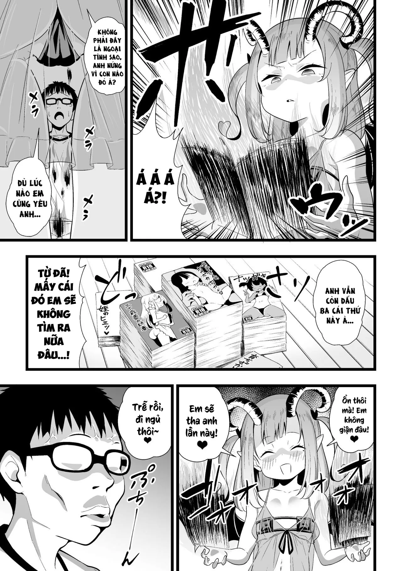 HentaiVN.net - Ảnh 9 - Trừng phạt bé Succubus dâm đãng [2D Comic Magazine Mesugaki Succubus Seisai Namaiki Aka-chan Heya o Wakarase-bou de Kousei Knock Vol. 2; Punishing a Bratty Young Succubus Vol. 2; 二次元コミックマガジン メスガキサキュバス制裁 ナマイキ赤ちゃん部屋をわからせ棒で更生ノック Vol.2] - Chap 1 - Memea
