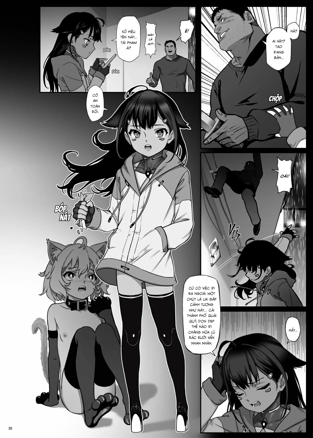 HentaiVN.net - Ảnh 20 - Kiếp Nô Lệ [CITY no. 109 Tia Hen] - Oneshot tai mèo khuyết tật