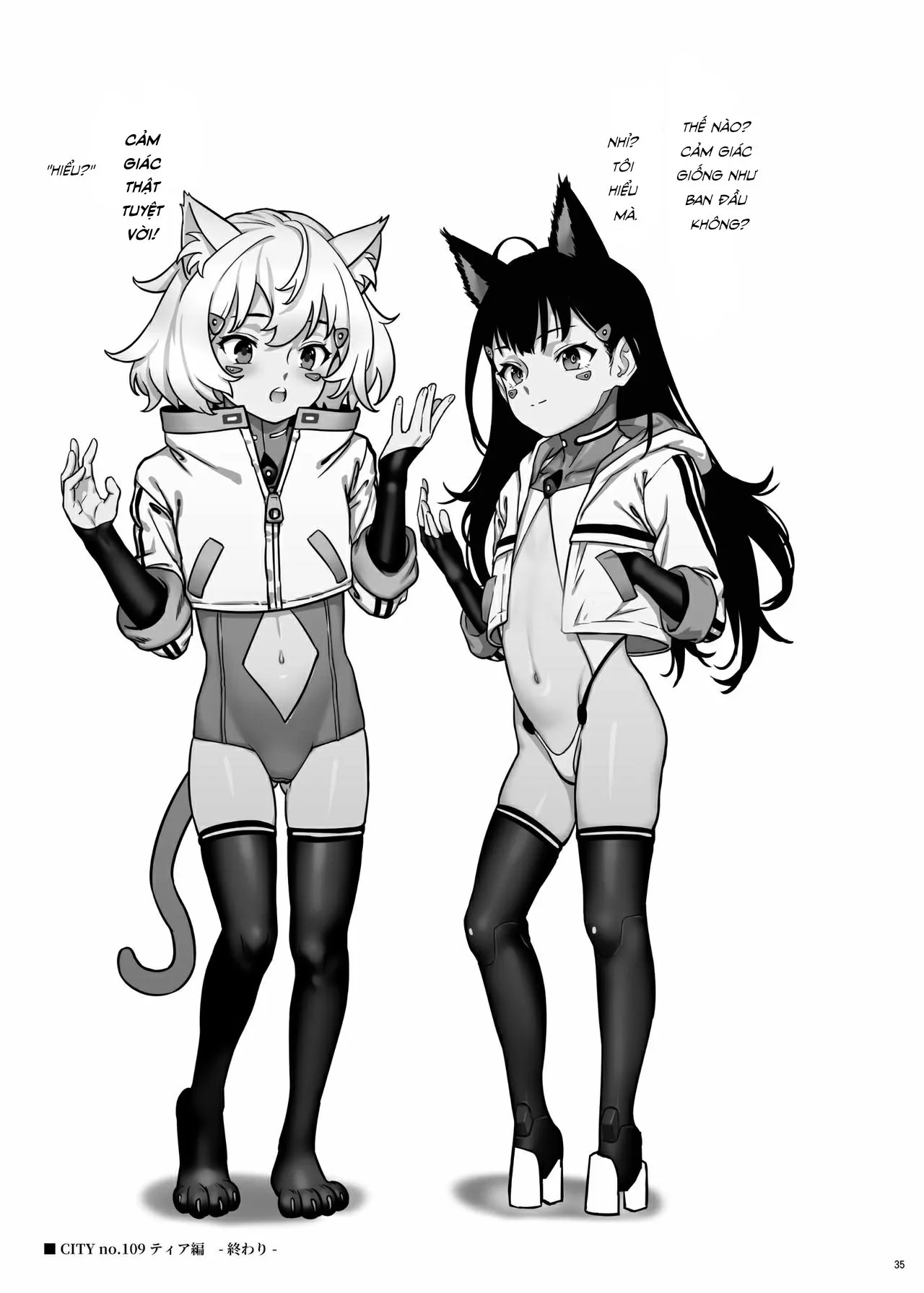 HentaiVN.net - Ảnh 35 - Kiếp Nô Lệ [CITY no. 109 Tia Hen] - Oneshot tai mèo khuyết tật
