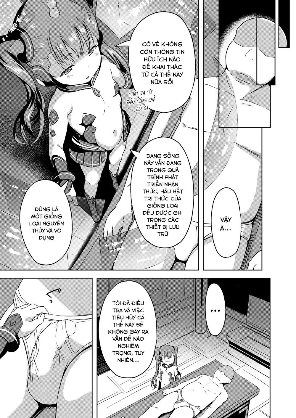 HentaiVN.net - Ảnh 5 - Em Loli Từ Vũ Trụ [Sora kara Yattekita; She Arrived From the Skies] - Oneshot