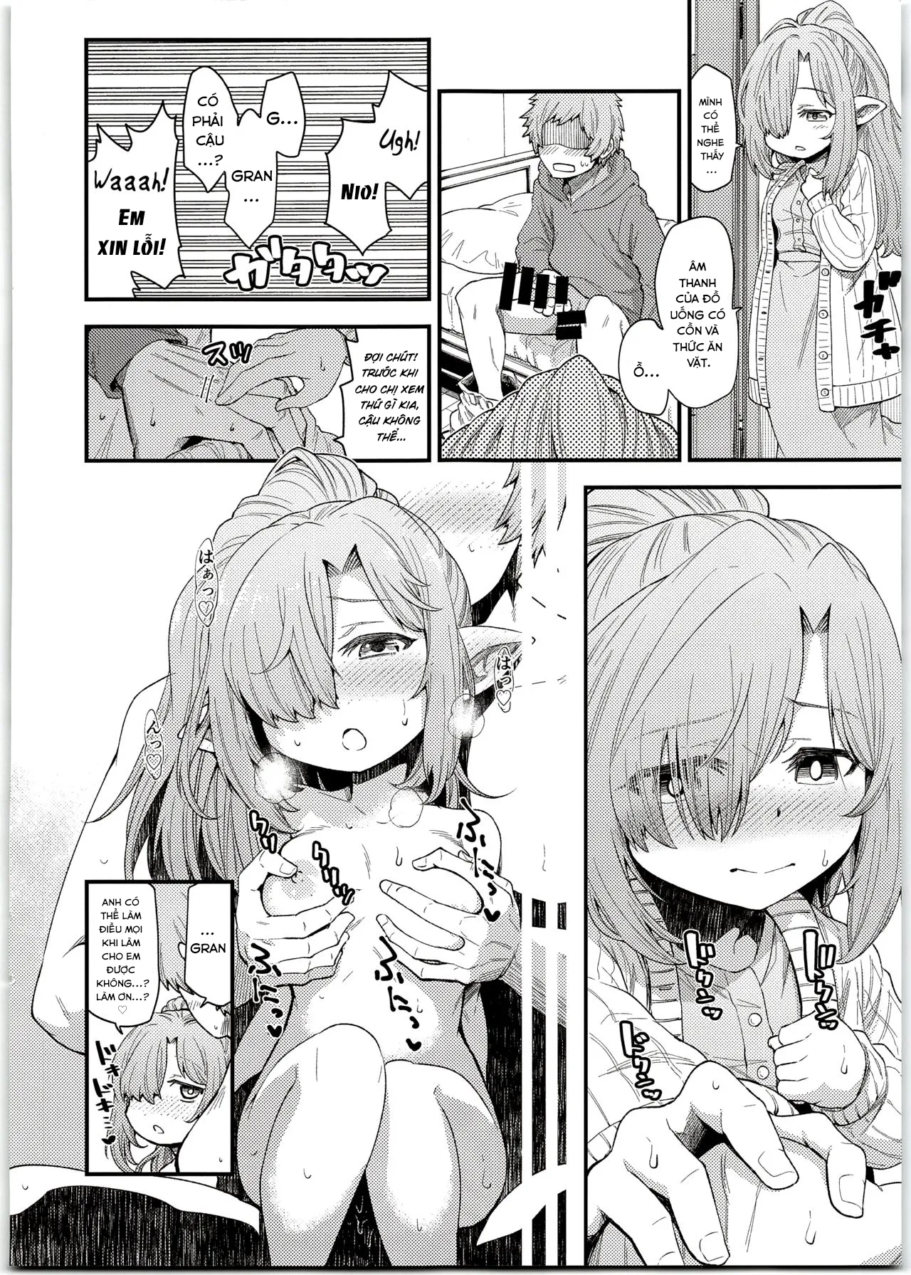 HentaiVN.net - Ảnh 10 - Harvin Harem Apart Ecchi Hen - Oneshot