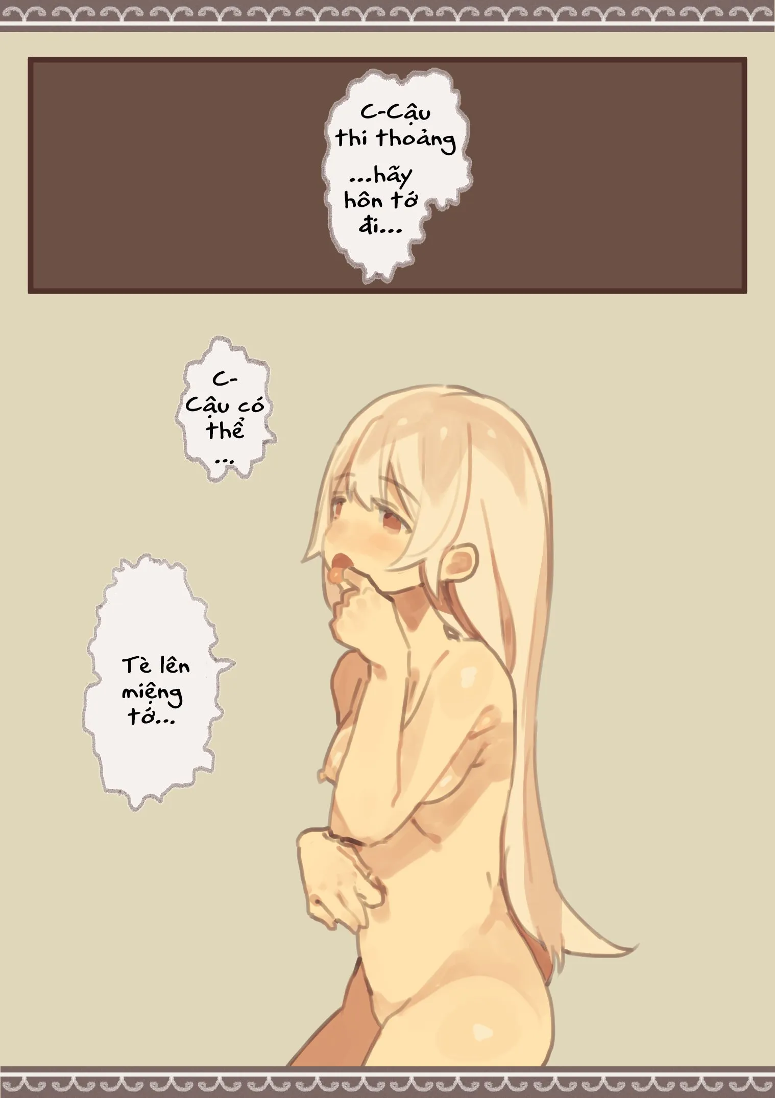 HentaiVN.net - Ảnh 36 - Cô Bạn Của Tôi Trở Thành Món Hàng Trong Chợ Nô Lệ [Tomodachi Ga Dorei Ichiba Ni Urareteta; My Friend Was Sold Into The Slave Market] - Oneshot