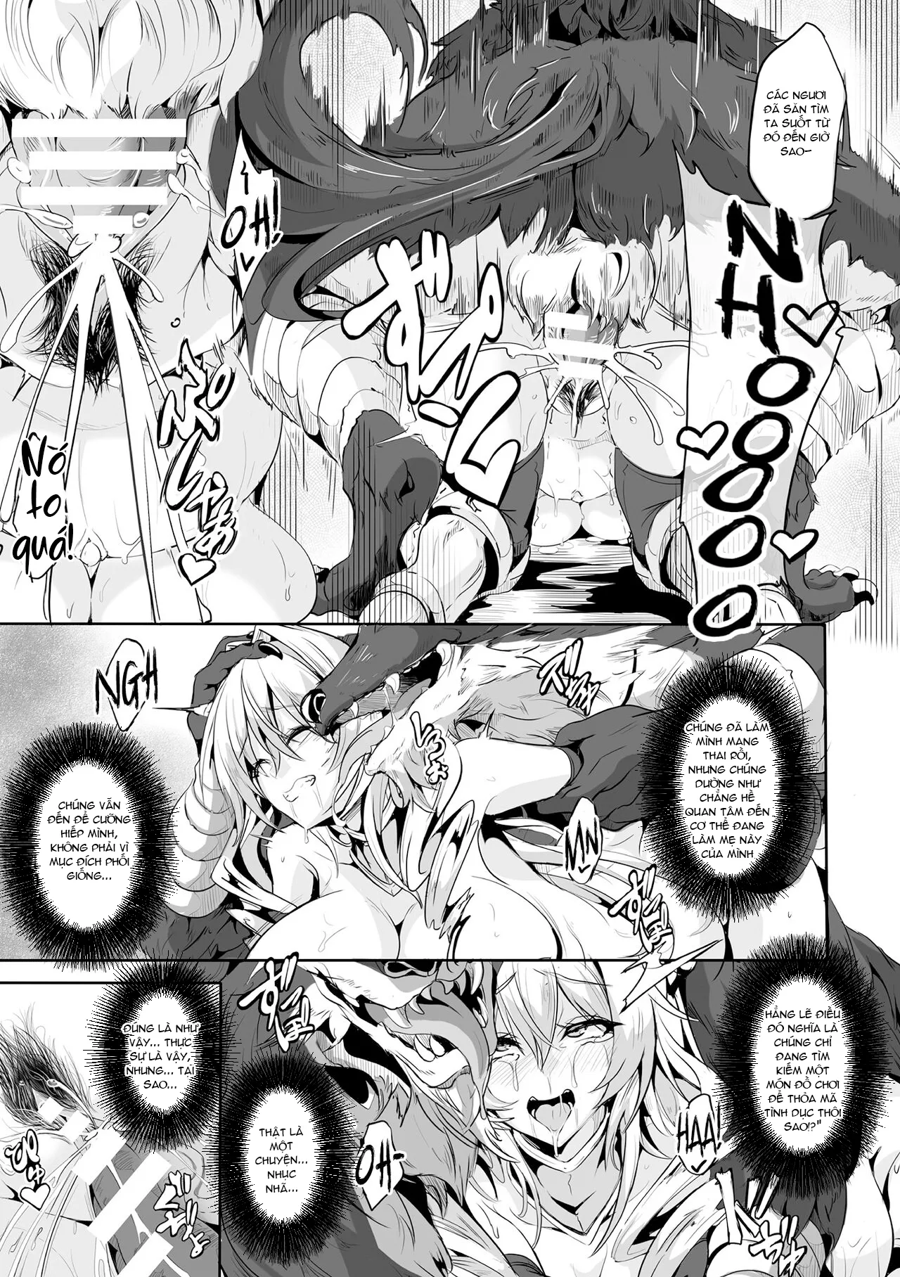 HentaiVN.net - Ảnh 13 - Vợ Của Quái Vật - Oneshot