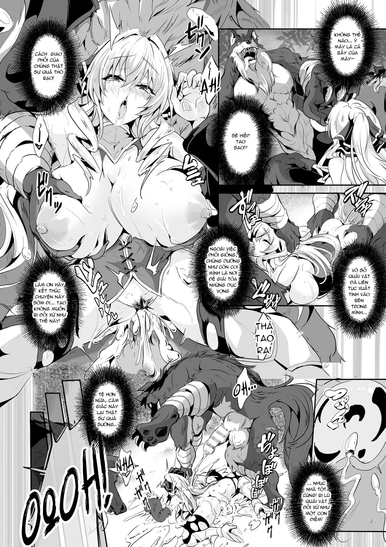 HentaiVN.net - Ảnh 6 - Vợ Của Quái Vật - Oneshot