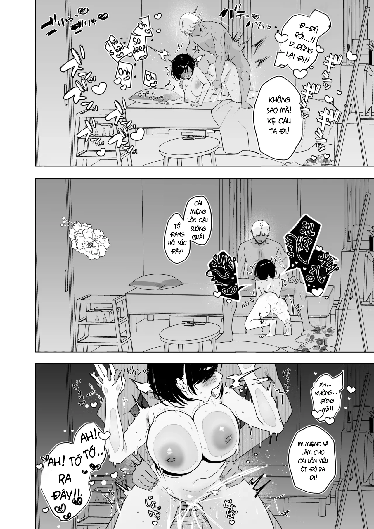 HentaiVN.net - Ảnh 40 - Mùa hè nơi cô bạn thuở nhỏ bị cướp mất. - ONESHOT