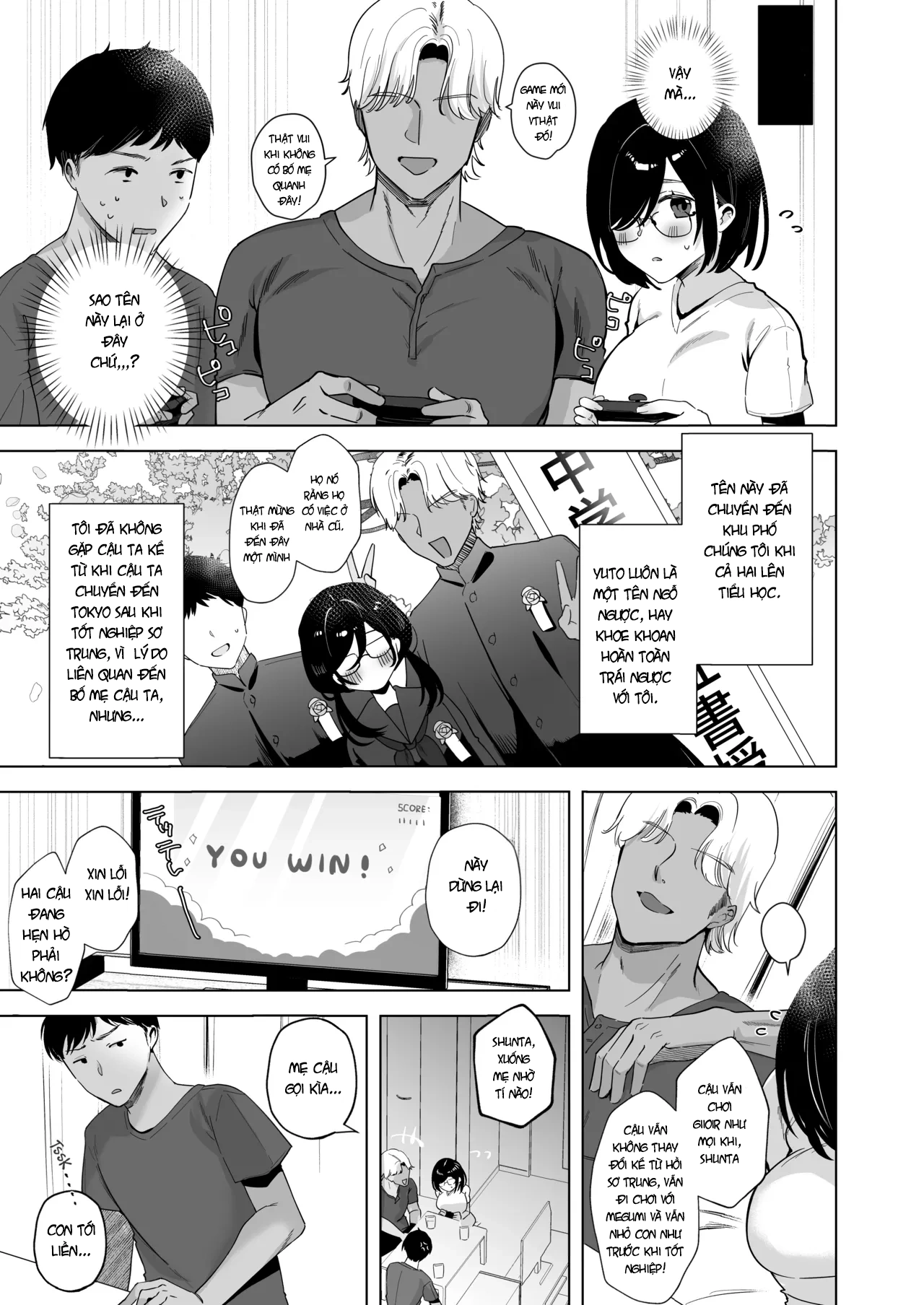 HentaiVN.net - Ảnh 6 - Mùa hè nơi cô bạn thuở nhỏ bị cướp mất. - ONESHOT