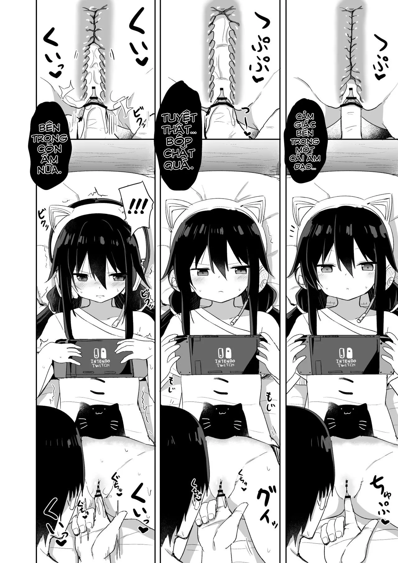 HentaiVN.net - Ảnh 11 - Đứa em trai succubus [Downer-kei Gamer Otouto ga Nii-san Sukisuki Imouto Succubus ni Naru made; From a Downer Gamer Little Brother♂ to a Little Sister♀ Succubus Who Loves Nii-san; ダウナー系ゲーマー弟が兄さん好き好き妹サキュバスになるまで] - Oneshot - Ngọt