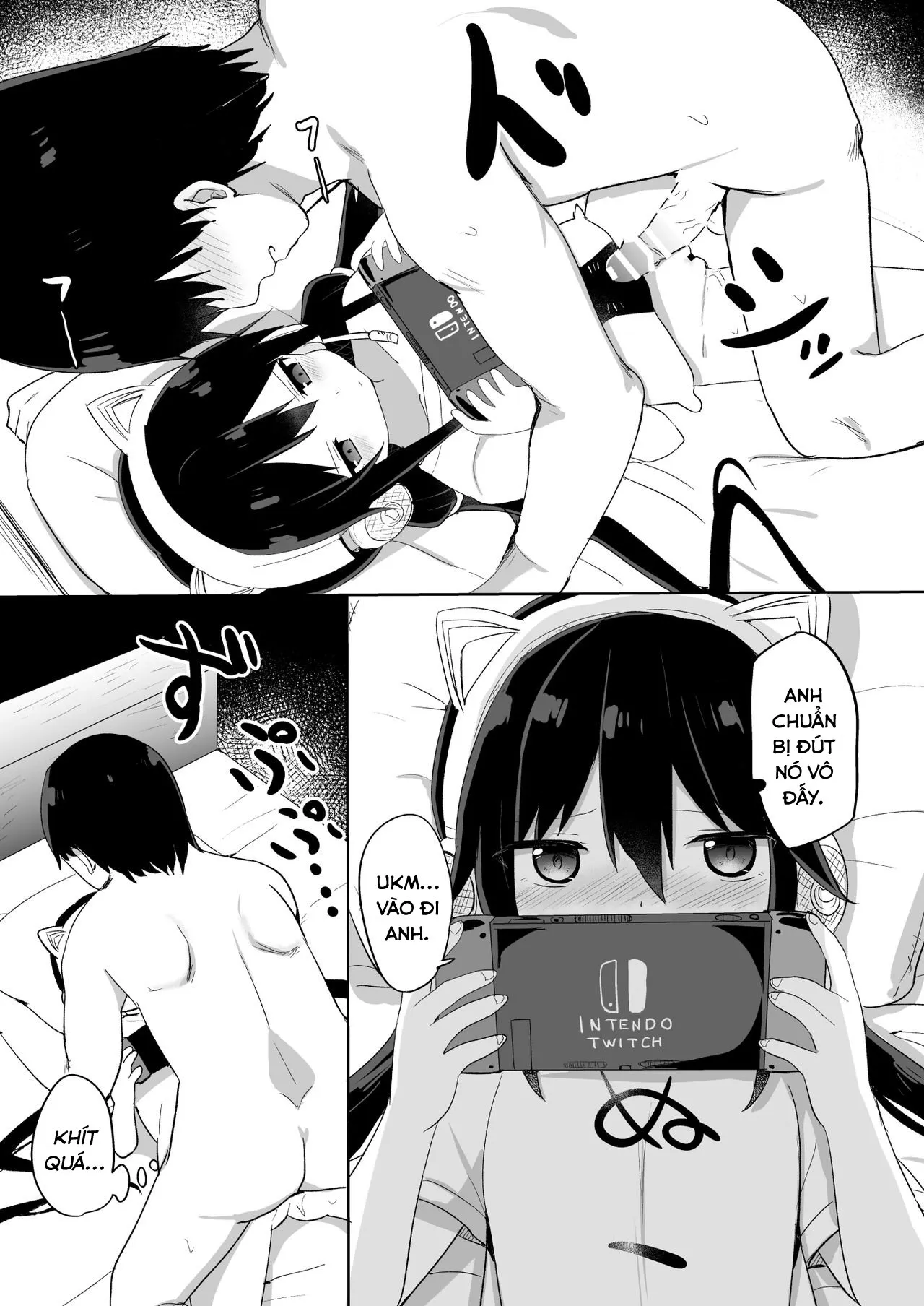 HentaiVN.net - Ảnh 14 - Đứa em trai succubus [Downer-kei Gamer Otouto ga Nii-san Sukisuki Imouto Succubus ni Naru made; From a Downer Gamer Little Brother♂ to a Little Sister♀ Succubus Who Loves Nii-san; ダウナー系ゲーマー弟が兄さん好き好き妹サキュバスになるまで] - Oneshot - Ngọt