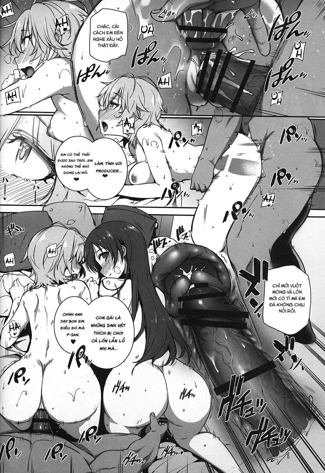 HentaiVN.net - Ảnh 16 - SEX❤HAREM - Oneshot