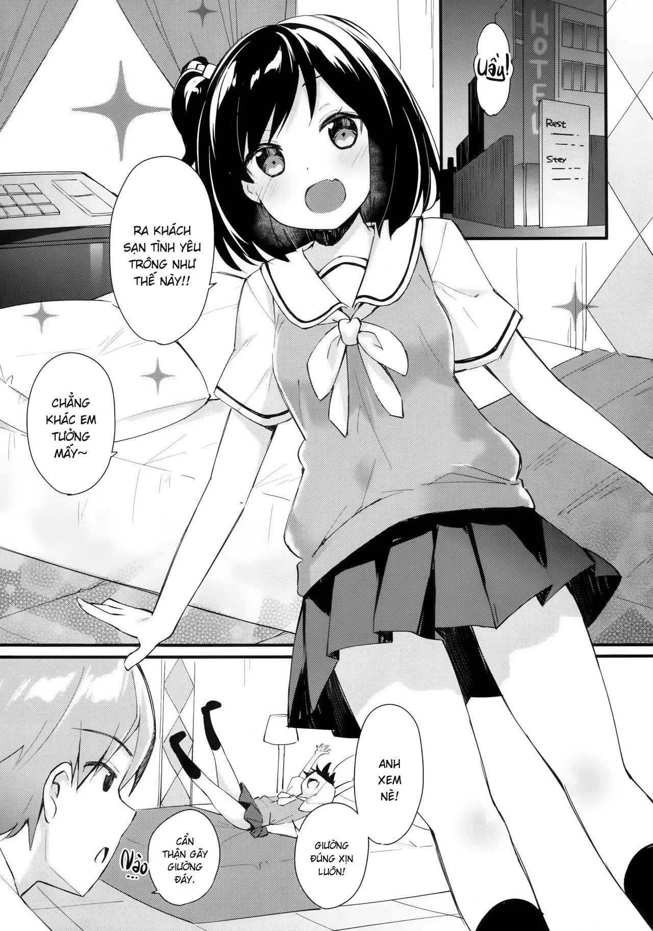 HentaiVN.net - Ảnh 3 - Nơi nhạy cảm nhất của em [Watashi no Ichiban Hazukashii Tokoro.] - Oneshot