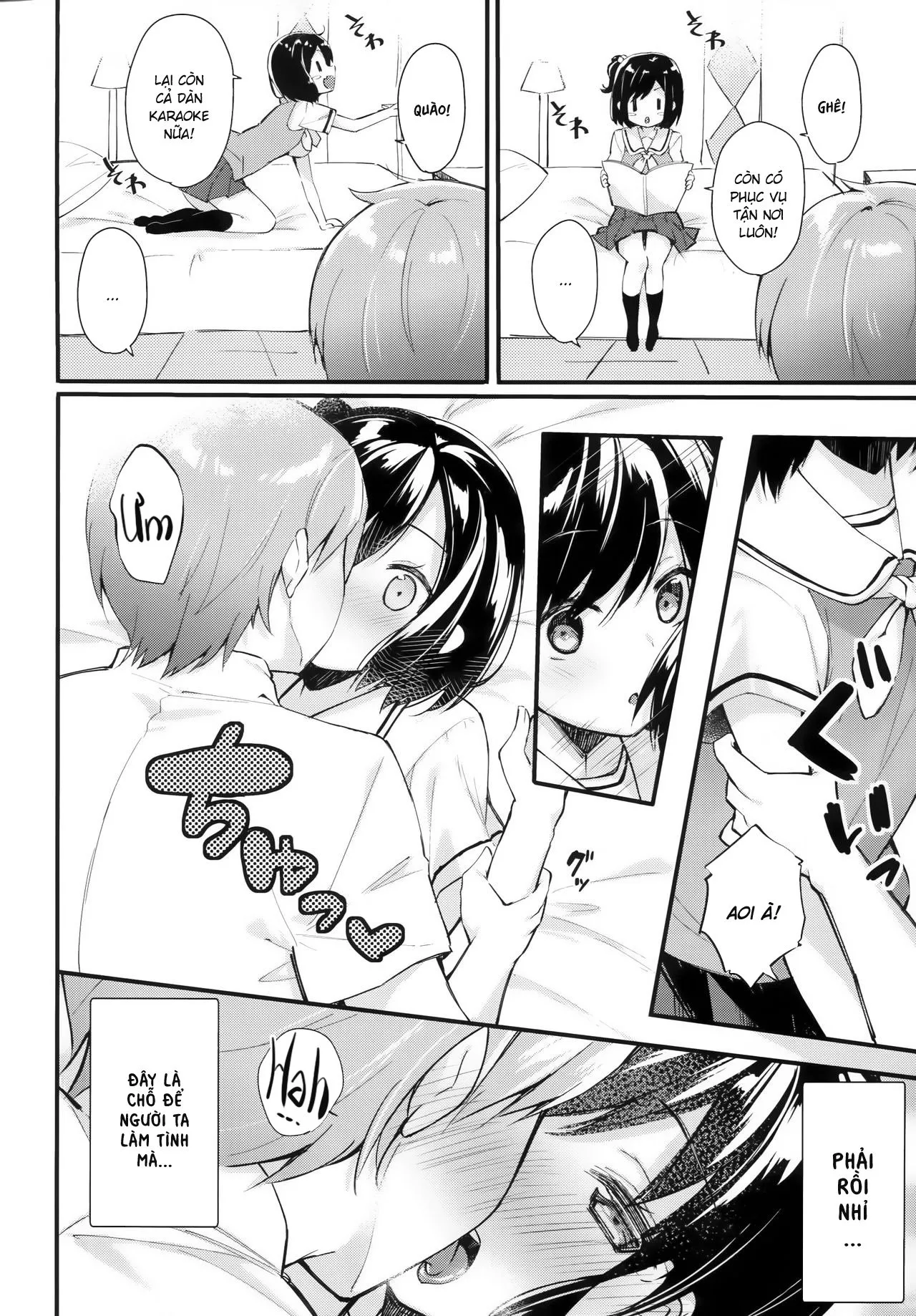 HentaiVN.net - Ảnh 4 - Nơi nhạy cảm nhất của em [Watashi no Ichiban Hazukashii Tokoro.] - Oneshot