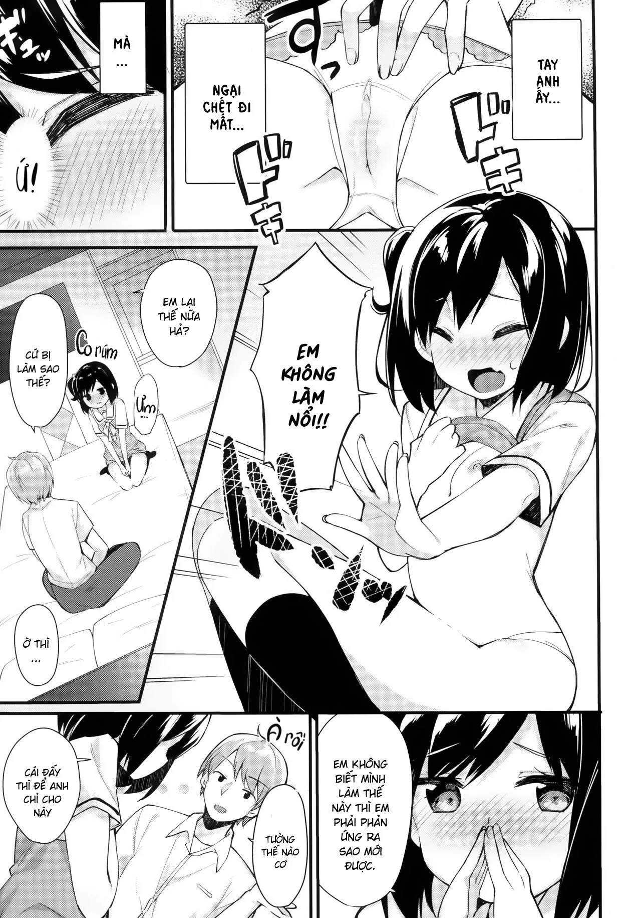 HentaiVN.net - Ảnh 7 - Nơi nhạy cảm nhất của em [Watashi no Ichiban Hazukashii Tokoro.] - Oneshot