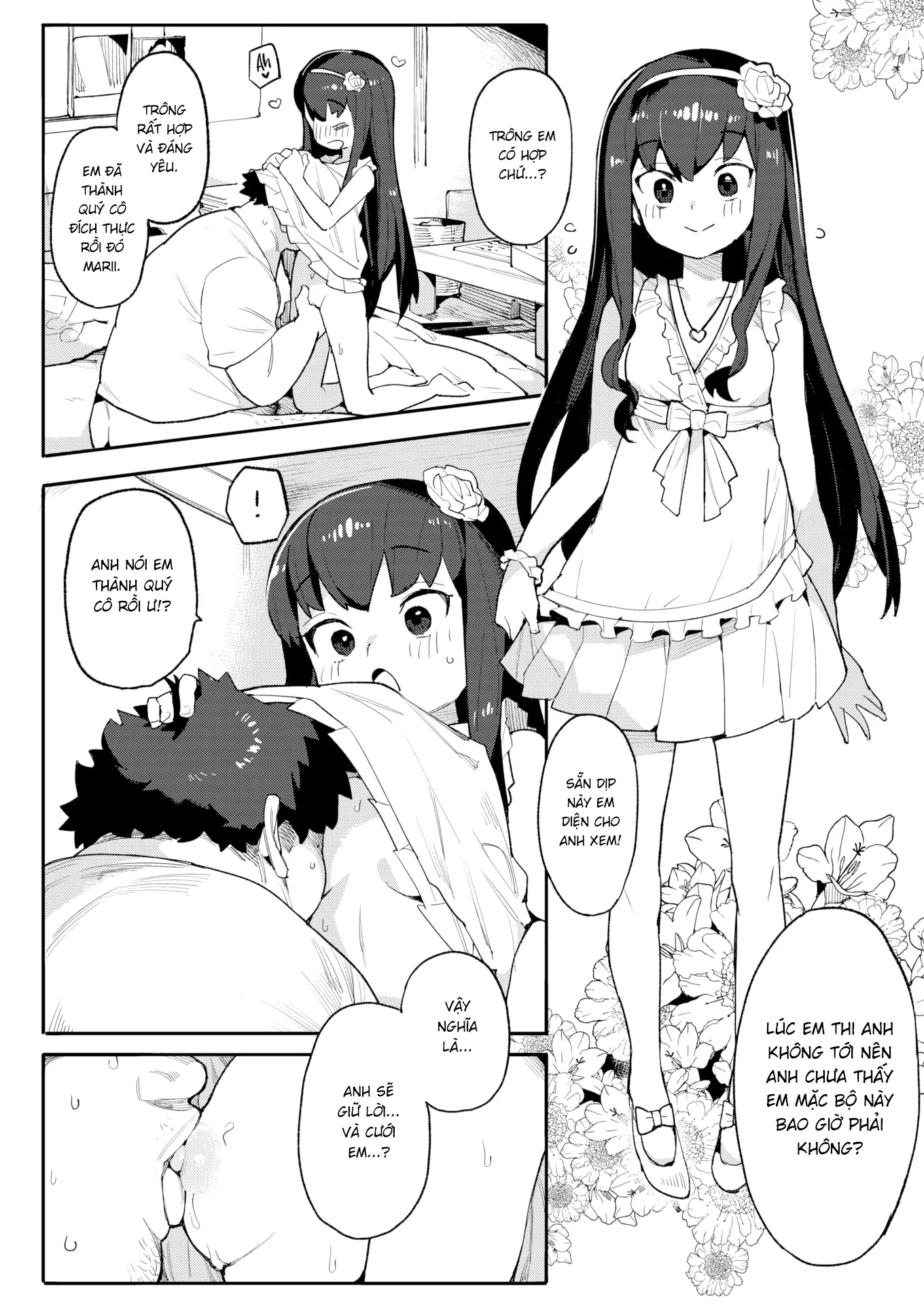 HentaiVN.net - Ảnh 22 - Lời Hứa 5 Năm [Until I'm Pregnant ❤] - Oneshot