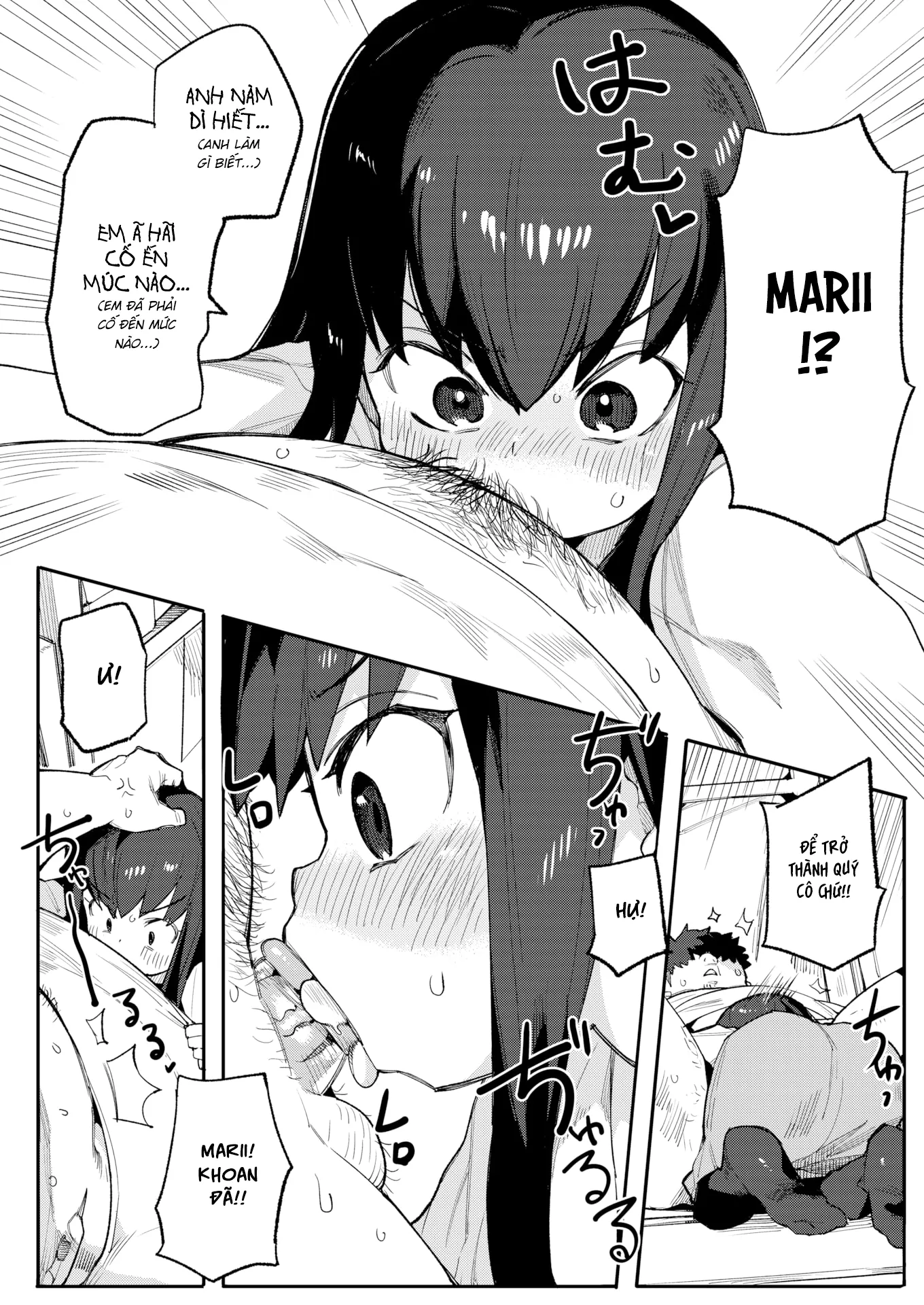 HentaiVN.net - Ảnh 8 - Lời Hứa 5 Năm [Until I'm Pregnant ❤] - Oneshot