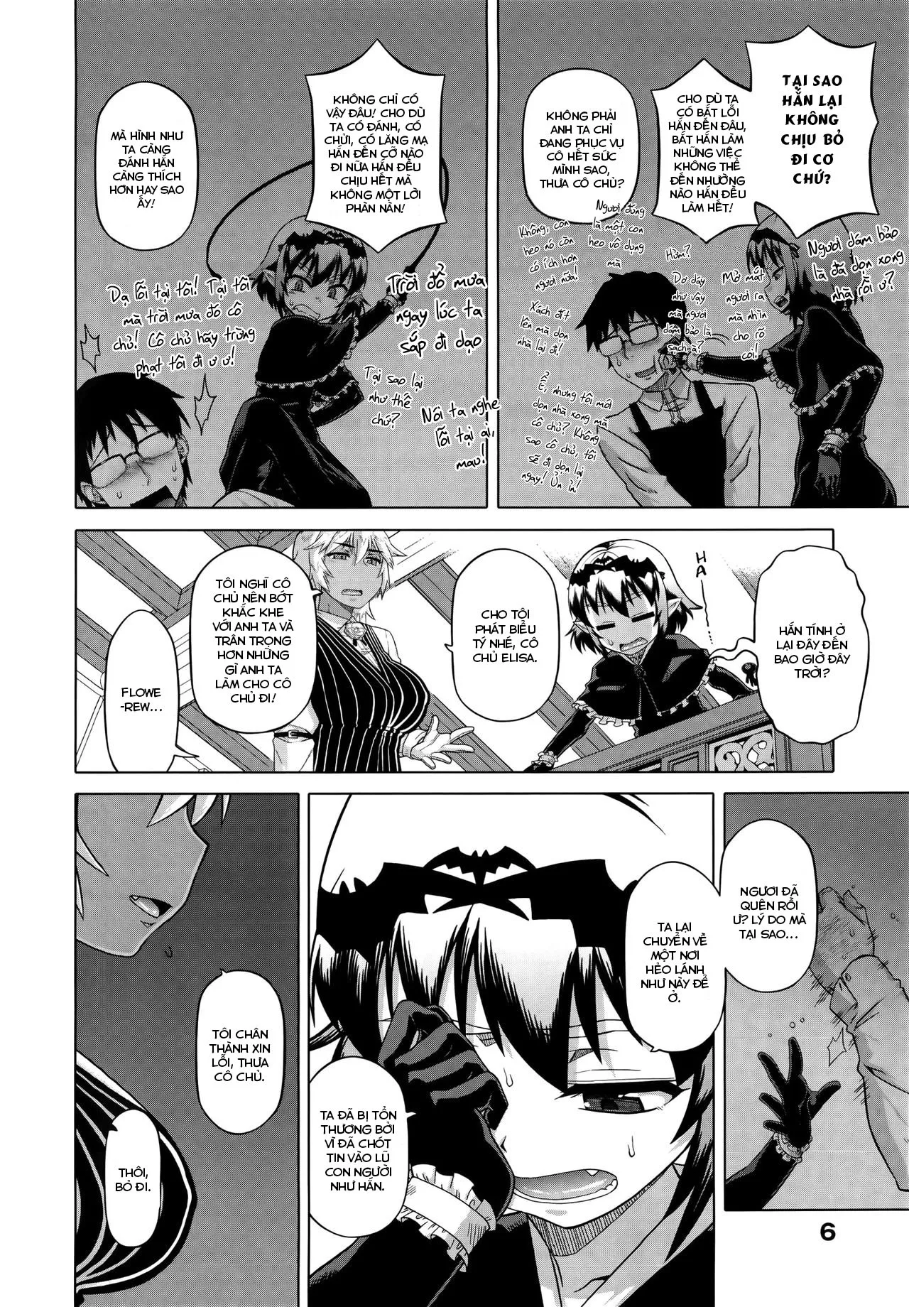 HentaiVN.net - Ảnh 8 - Elisa-sama Goyoujin!! [Quản gia của Elisa-sama] - Chap 1