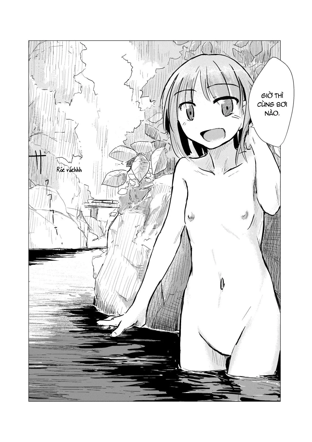 HentaiVN.net - Ảnh 15 - Vui đùa dưới sông [Futari de Mizuasobi, Two People Playing In The River] - Oneshot