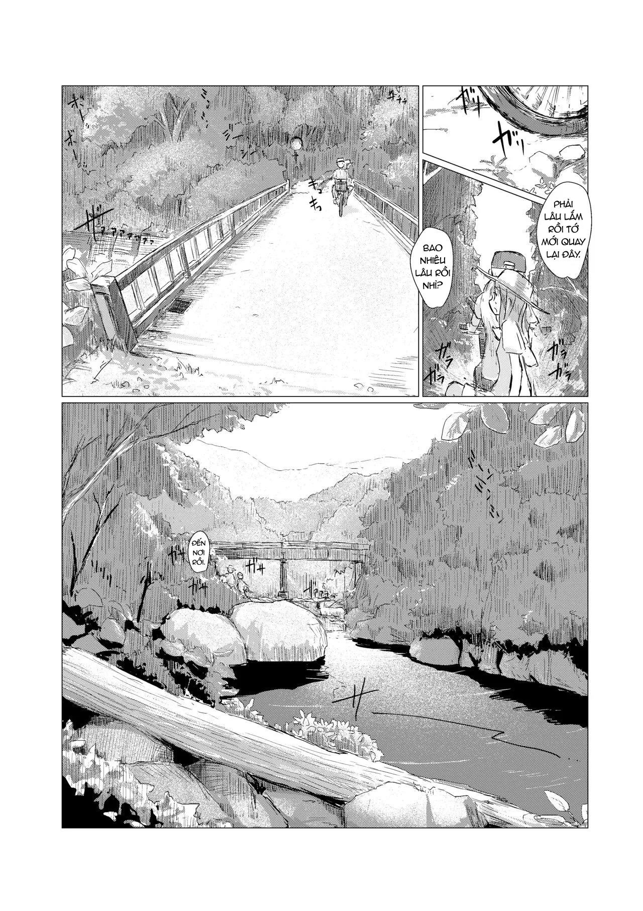 HentaiVN.net - Ảnh 6 - Vui đùa dưới sông [Futari de Mizuasobi, Two People Playing In The River] - Oneshot