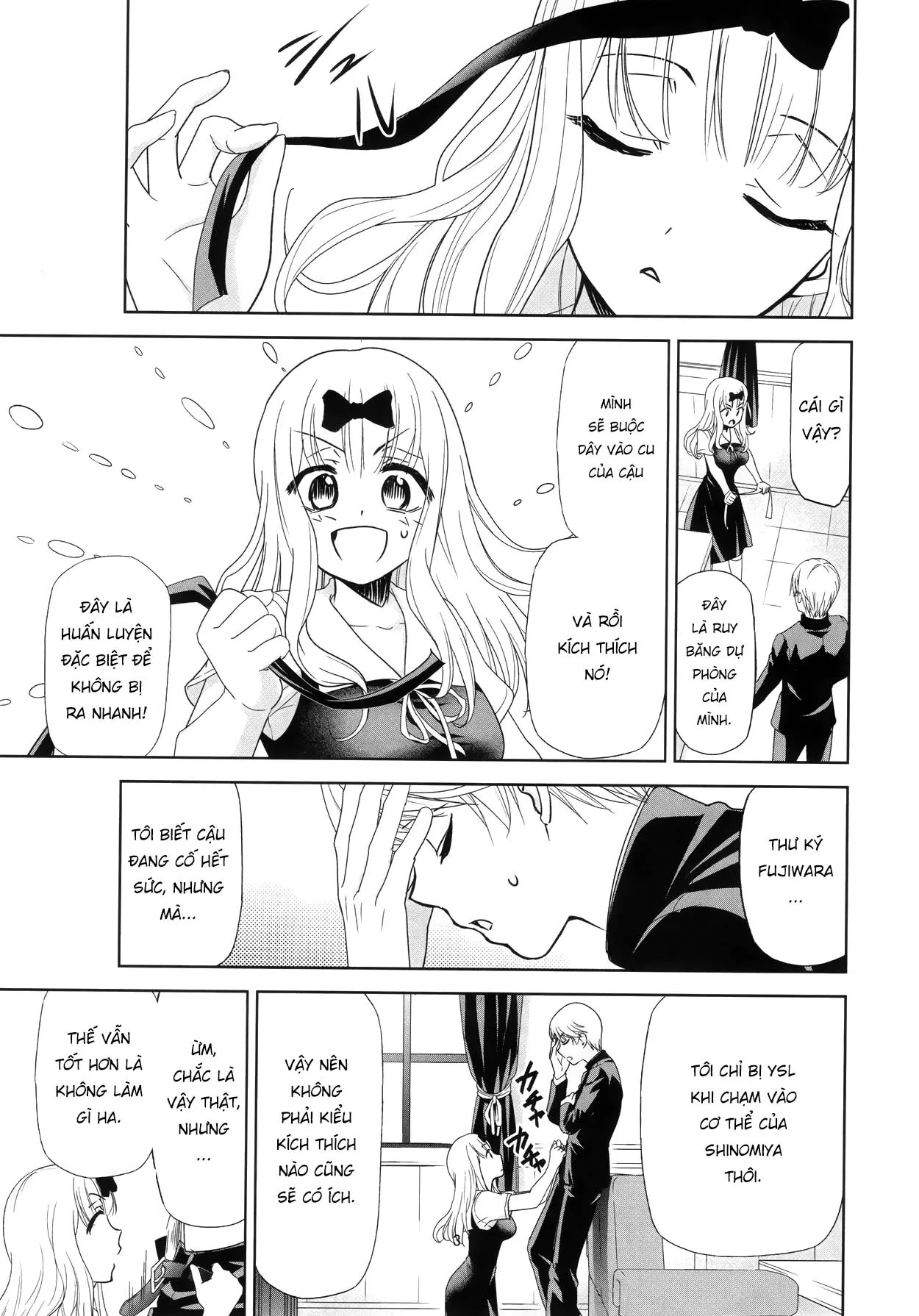 HentaiVN.net - Ảnh 4 - Cuộc Chiến Tình Địt [かぐや様は射精させたい; Kaguya-sama wa Shasei Sasetai] - Chap 2