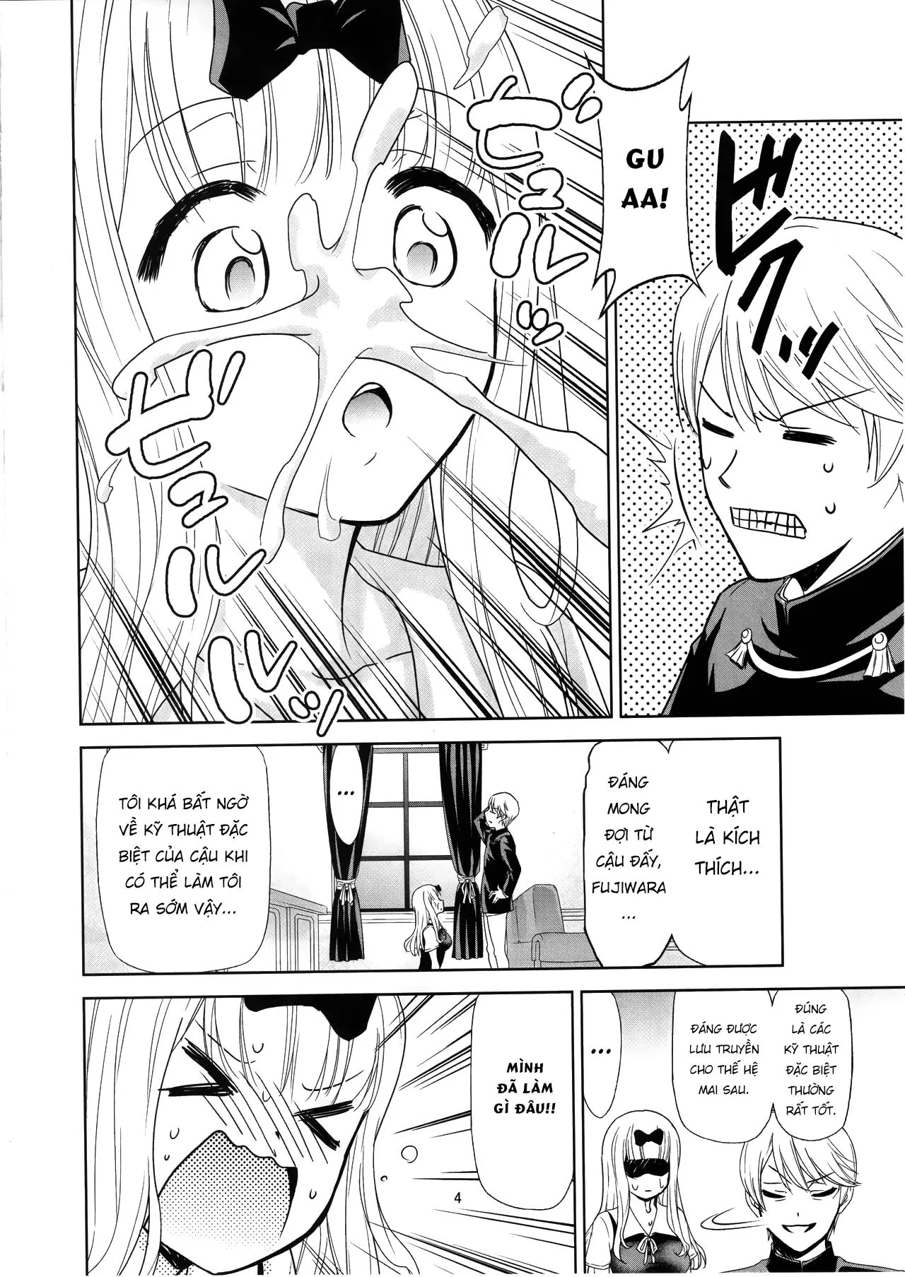 HentaiVN.net - Ảnh 5 - Cuộc Chiến Tình Địt [かぐや様は射精させたい; Kaguya-sama wa Shasei Sasetai] - Chap 2