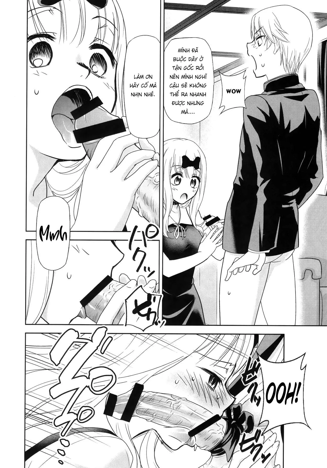 HentaiVN.net - Ảnh 7 - Cuộc Chiến Tình Địt [かぐや様は射精させたい; Kaguya-sama wa Shasei Sasetai] - Chap 2