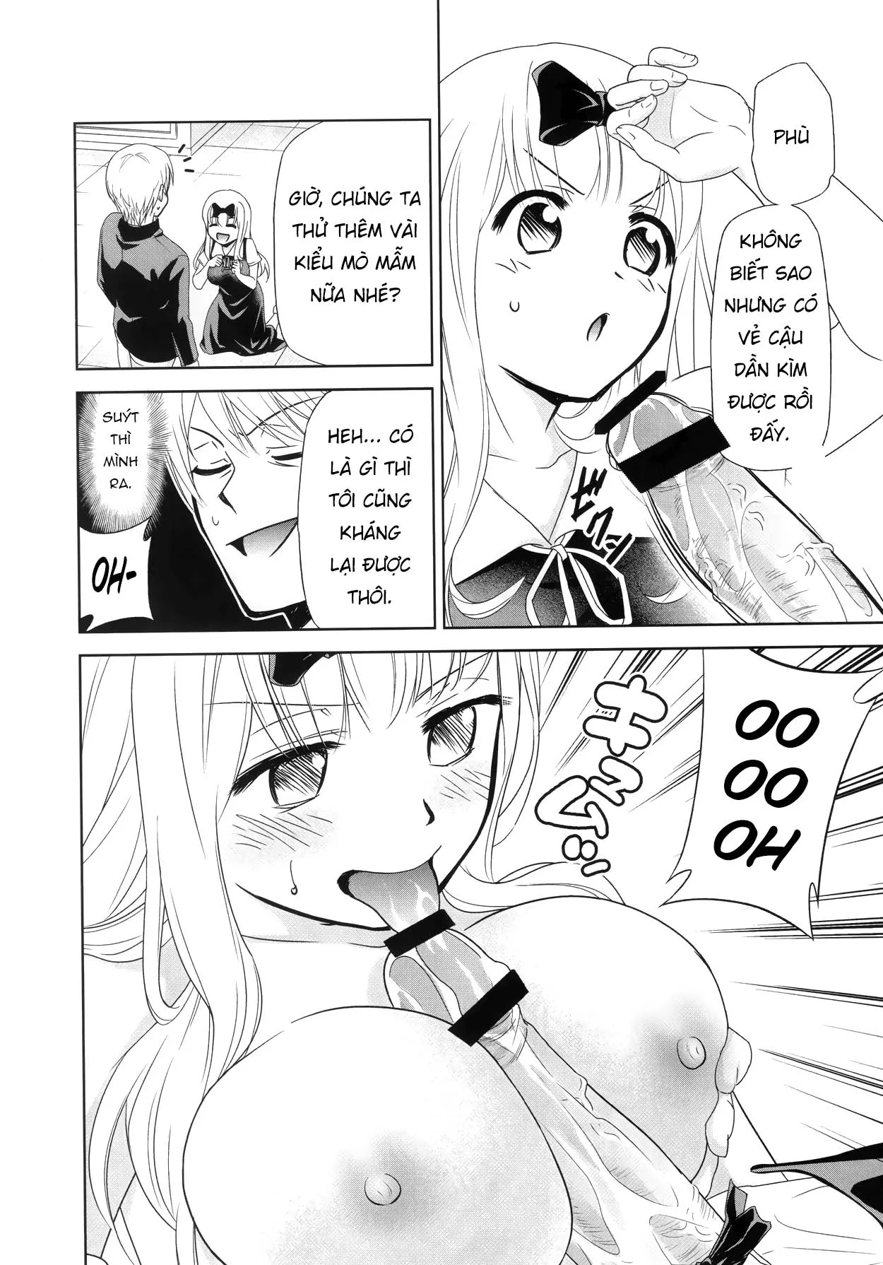HentaiVN.net - Ảnh 9 - Cuộc Chiến Tình Địt [かぐや様は射精させたい; Kaguya-sama wa Shasei Sasetai] - Chap 2