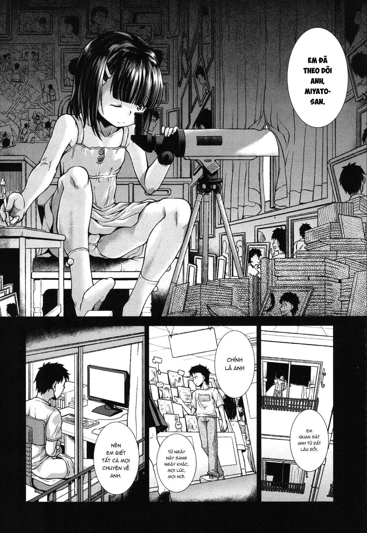 HentaiVN.net - Ảnh 4 - Ngay bây giờ, anh là của em. [いま、あなたの隣にいるの; Ima, Anata no Tonari ni Iru no; Right Now, By Your Side.] - Chap 1: Sumire xuất hiện.