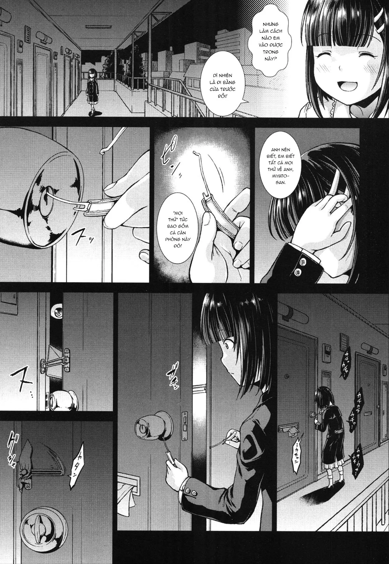 HentaiVN.net - Ảnh 5 - Ngay bây giờ, anh là của em. [いま、あなたの隣にいるの; Ima, Anata no Tonari ni Iru no; Right Now, By Your Side.] - Chap 1: Sumire xuất hiện.
