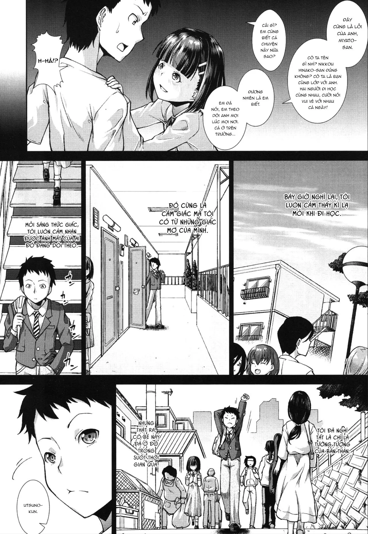 HentaiVN.net - Ảnh 8 - Ngay bây giờ, anh là của em. [いま、あなたの隣にいるの; Ima, Anata no Tonari ni Iru no; Right Now, By Your Side.] - Chap 1: Sumire xuất hiện.