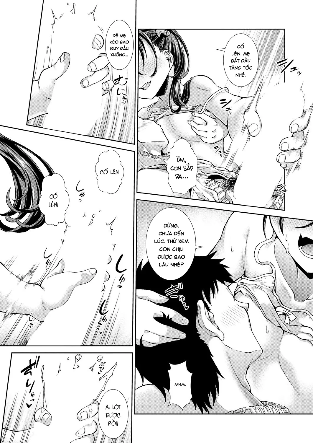 HentaiVN.net - Ảnh 16 - Ngay bây giờ, anh là của em. [いま、あなたの隣にいるの; Ima, Anata no Tonari ni Iru no; Right Now, By Your Side.] - Chap 3: Bị loli cưỡng dâm trong khi ngủ.