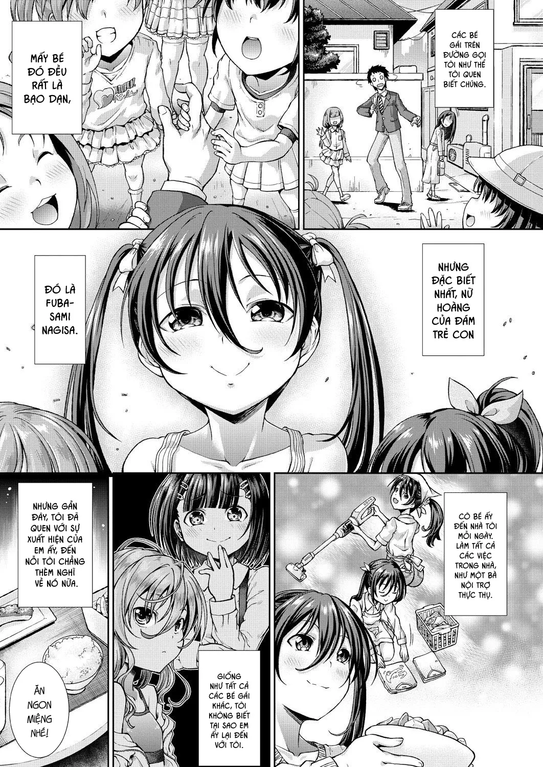 HentaiVN.net - Ảnh 3 - Ngay bây giờ, anh là của em. [いま、あなたの隣にいるの; Ima, Anata no Tonari ni Iru no; Right Now, By Your Side.] - Chap 3: Bị loli cưỡng dâm trong khi ngủ.